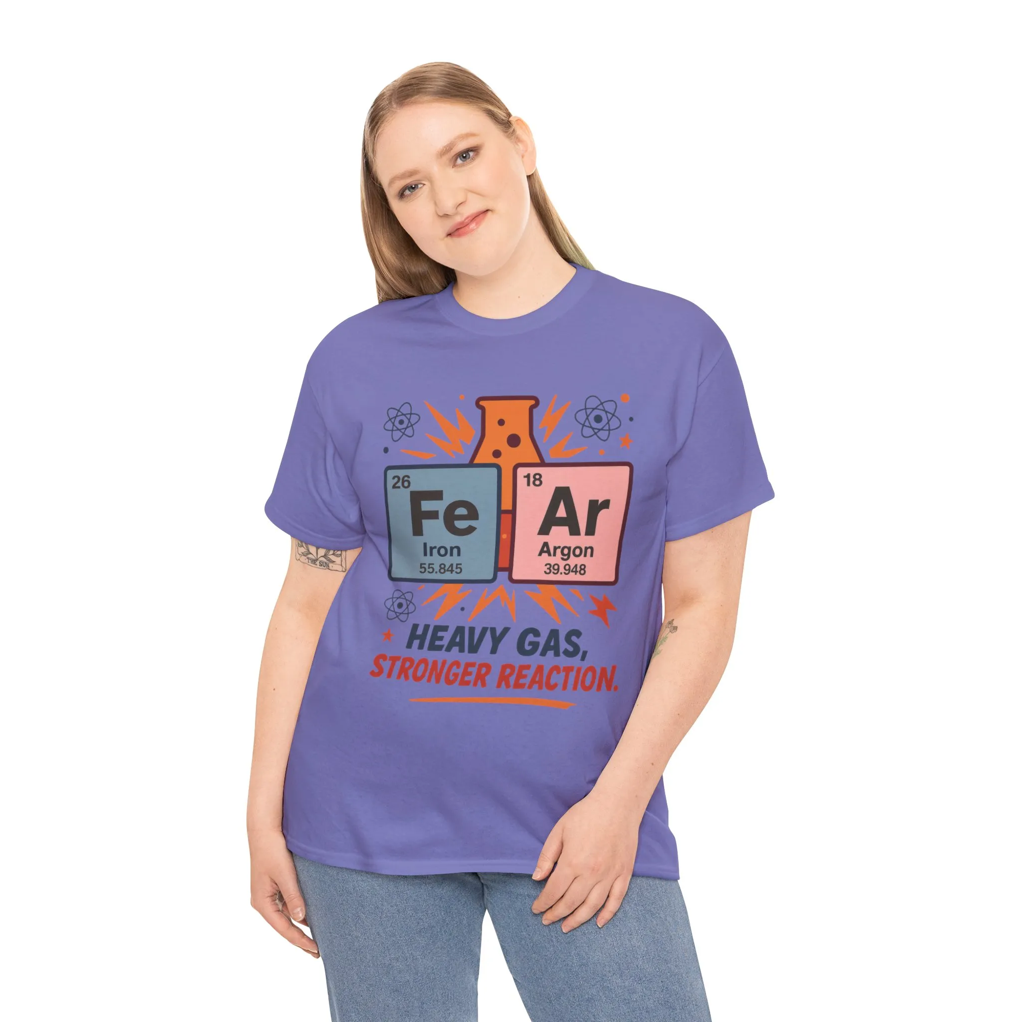Funny Womens Science T-Shirt, FeAr Element Shirt, Chemistry Tee, Gift for Chemistry Lovers, Elements Table Humorous - Image 39