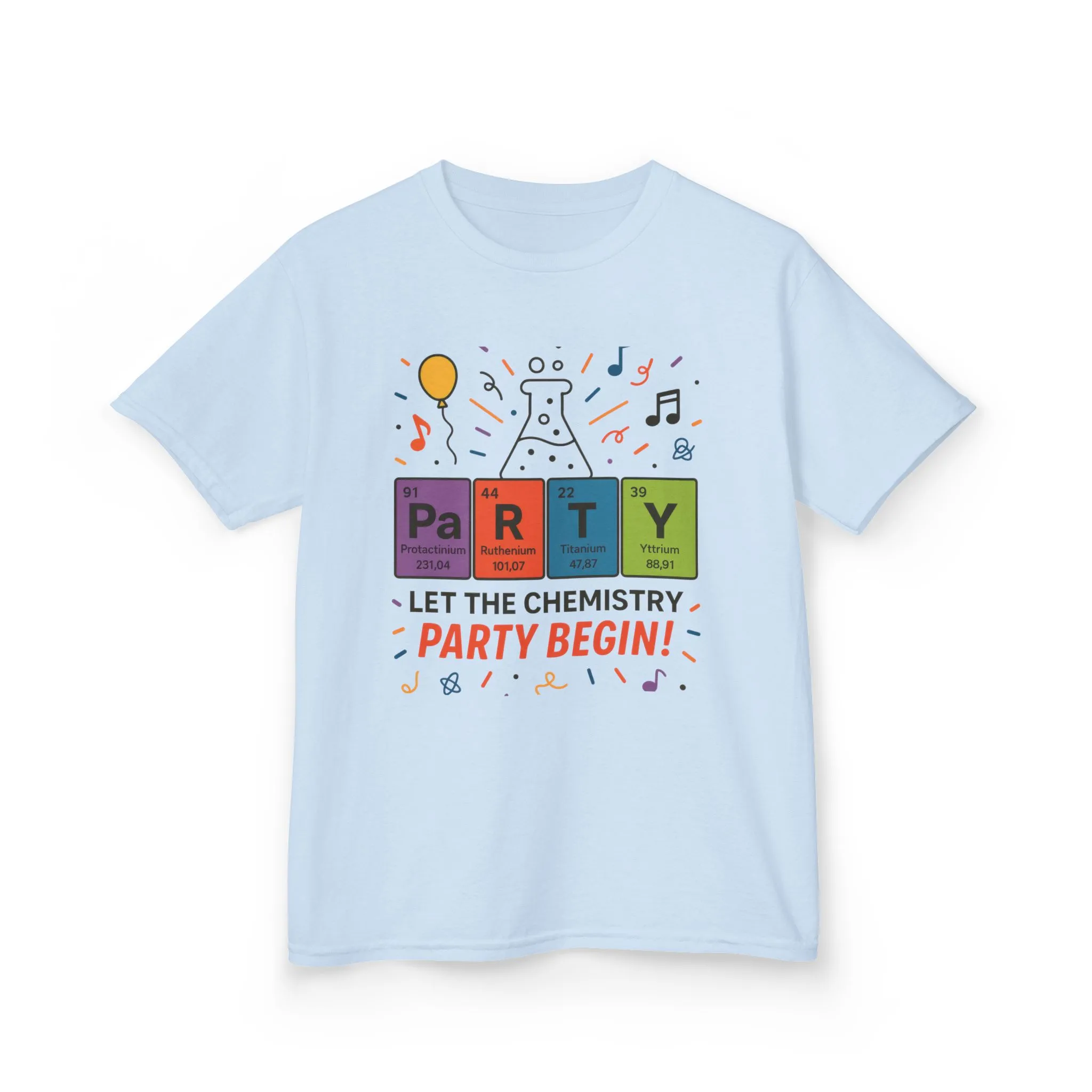 Kids' Chemistry Party T-Shirt, Periodic Table Tee, Funny Science Shirt for Boys & Girls, Science Tee, Unique Educational Apparel - Image 13