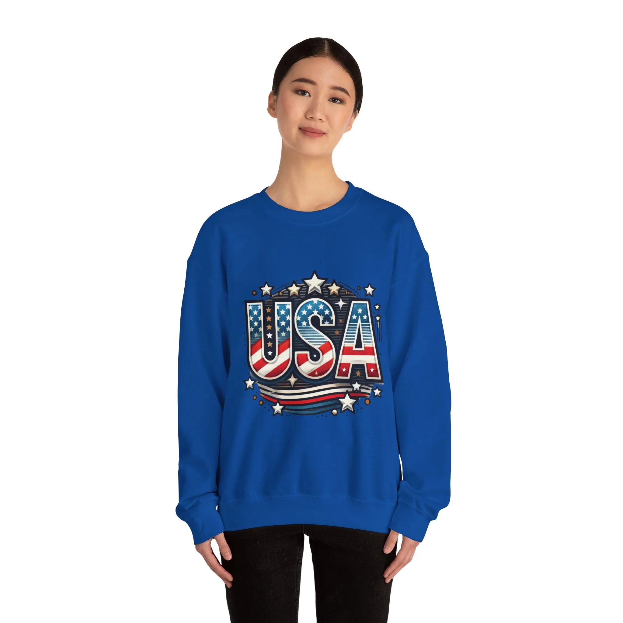 USA Pride Crewneck Sweatshirt, Comfortable Unisex Top, Great for Fourth of July, Independence Day, Everyday Wear, Cozy Gift - Image 27