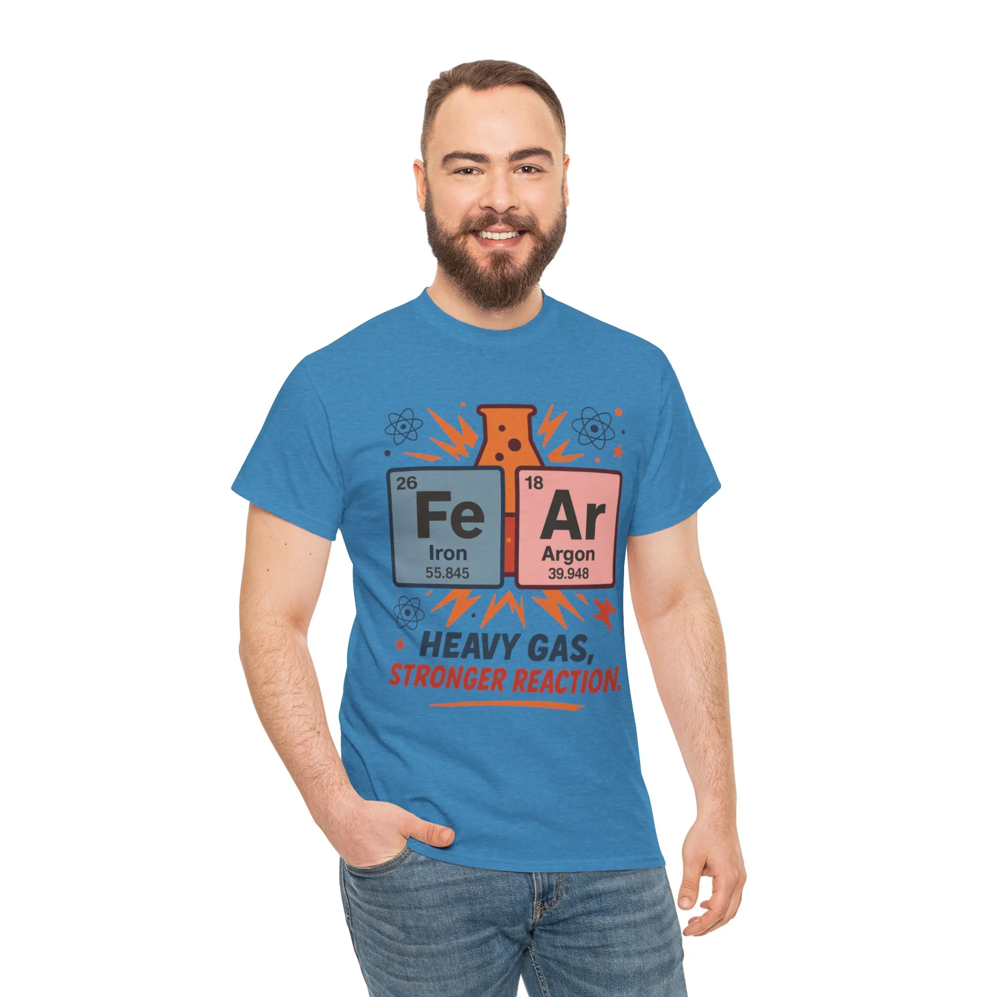 Periodic Table Science Tee For Mens, Heavy Cotton Tee for Science Lovers, Nerdy Gift, Chemistry Shirt, Funny Science Apparel - Image 32