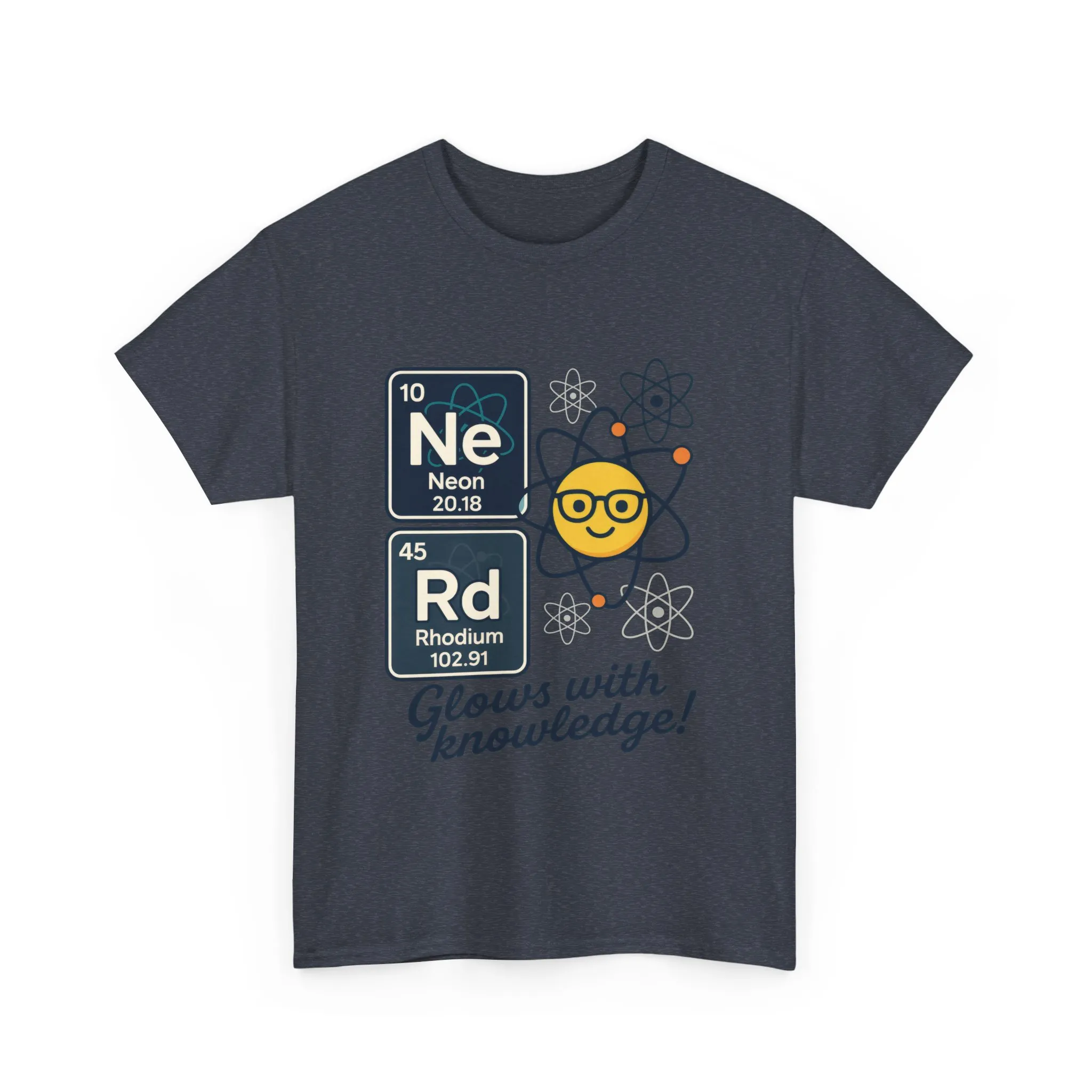 Funny Womens Nerd T-Shirt, NeRd Periodic Table Shirt, Glowing Knowledge Tee, Science Lover Gift, Chemistry Shirt, STEM Apparel, Science Tee - Image 7