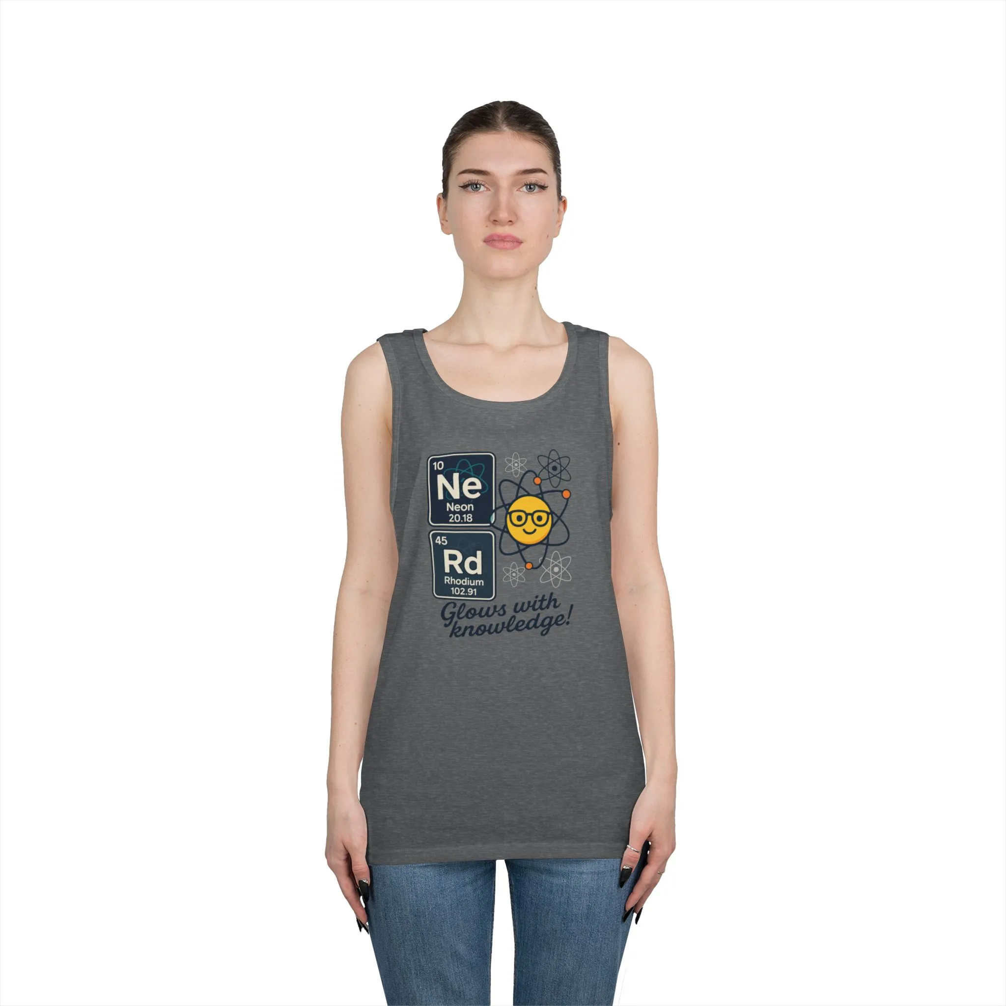 Nerd Tank Top for Men, Funny Science Shirt, Periodic Table Sleeveless Tee, Geeky Workout Shirt, Gift for Teachers, gift for Science Events - Image 12