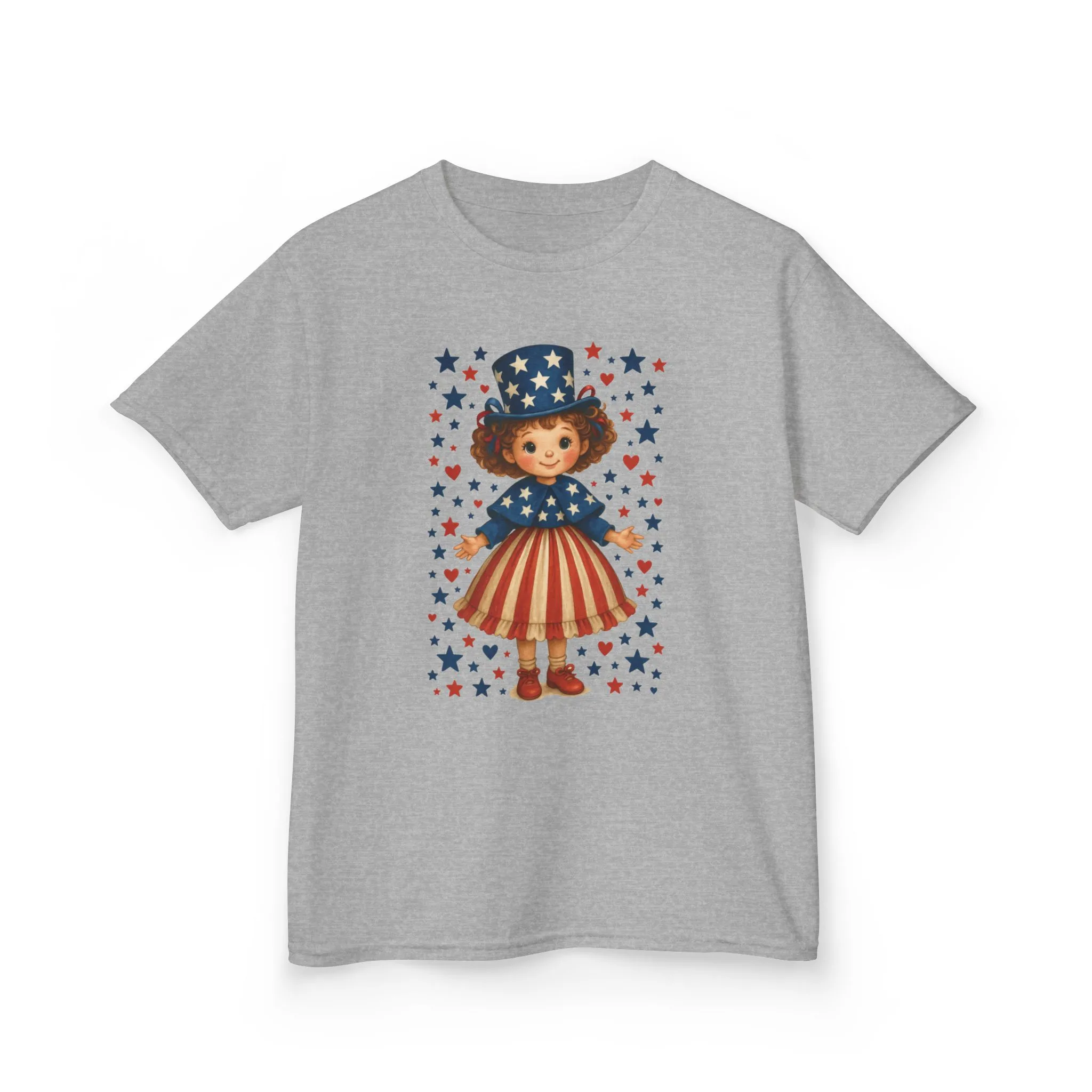 Patriotic Kids Tee, Independence Day, 4th of July, Memorial Day, Kids Party, Casual Wear - Image 7