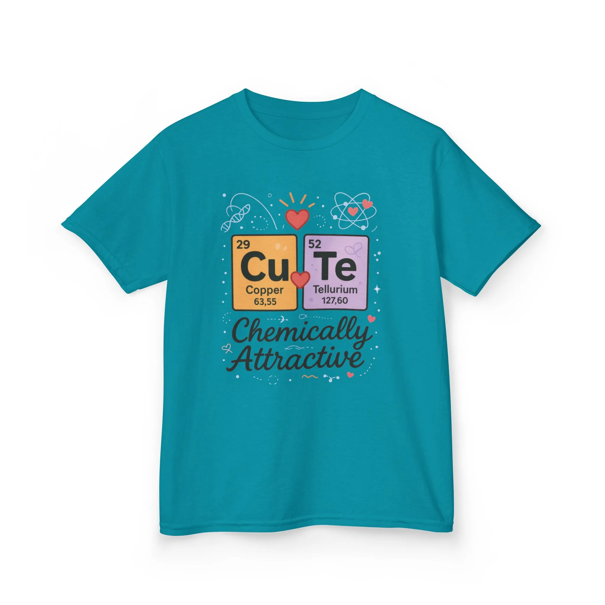 Cute Science Kids TeeT-Shirt, Periodic Table Tee, Funny Nerdy Gift for Young Girl, Cute Chemistry Young Girl T-Shirt, Classroom Wear - Image 25