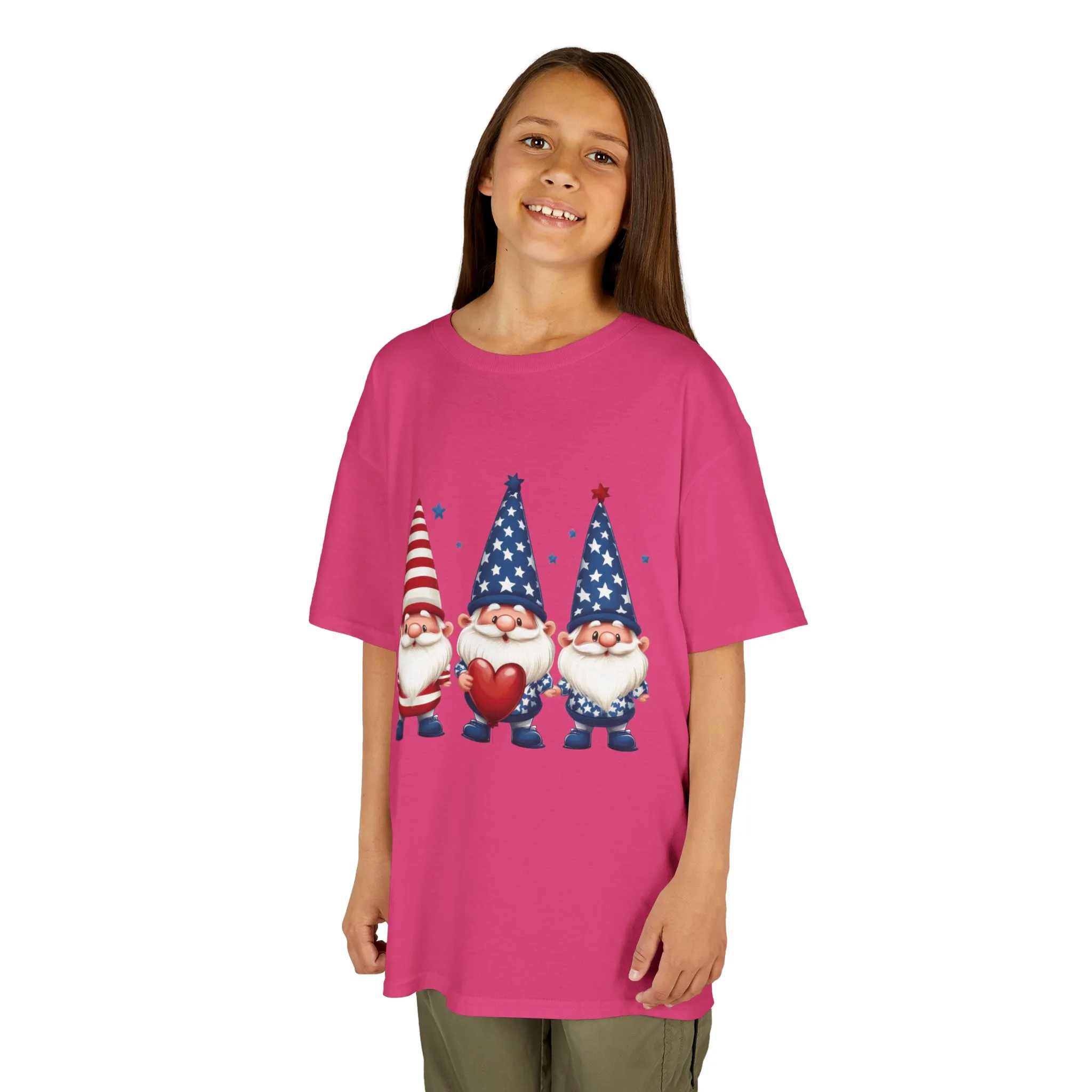 Patriotic Gnome Kids Tee, Cute 4th of July Shirt, Adorable Summer Outfit, Kids Casual Wear, Independence Day Gift - Image 22