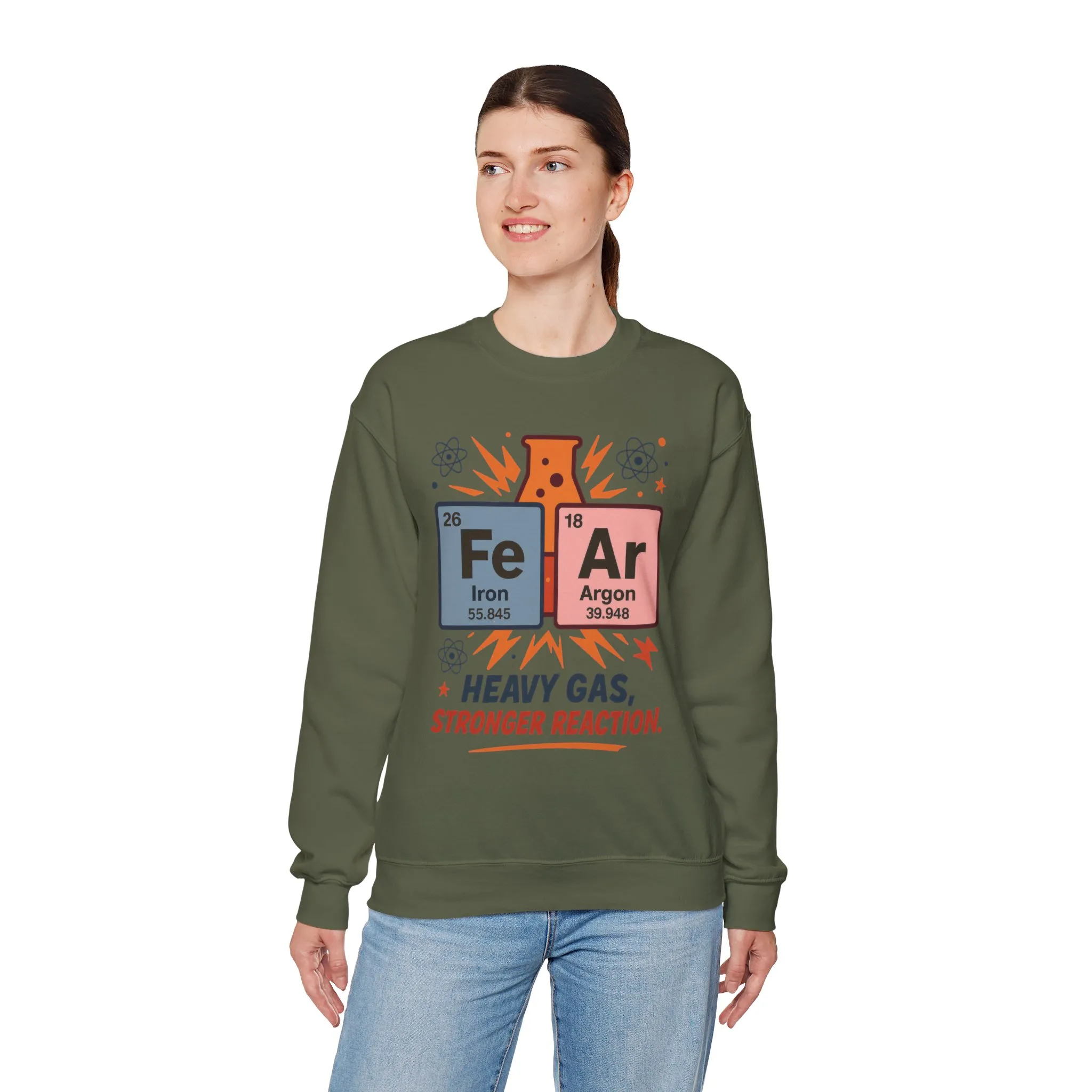 Chemistry Humor Crewneck Sweatshirt, Science Gift, Unisex Humor Apparel, Funny Chemistry Sweater, Great for STEM Lovers, Science [...] - Image 44