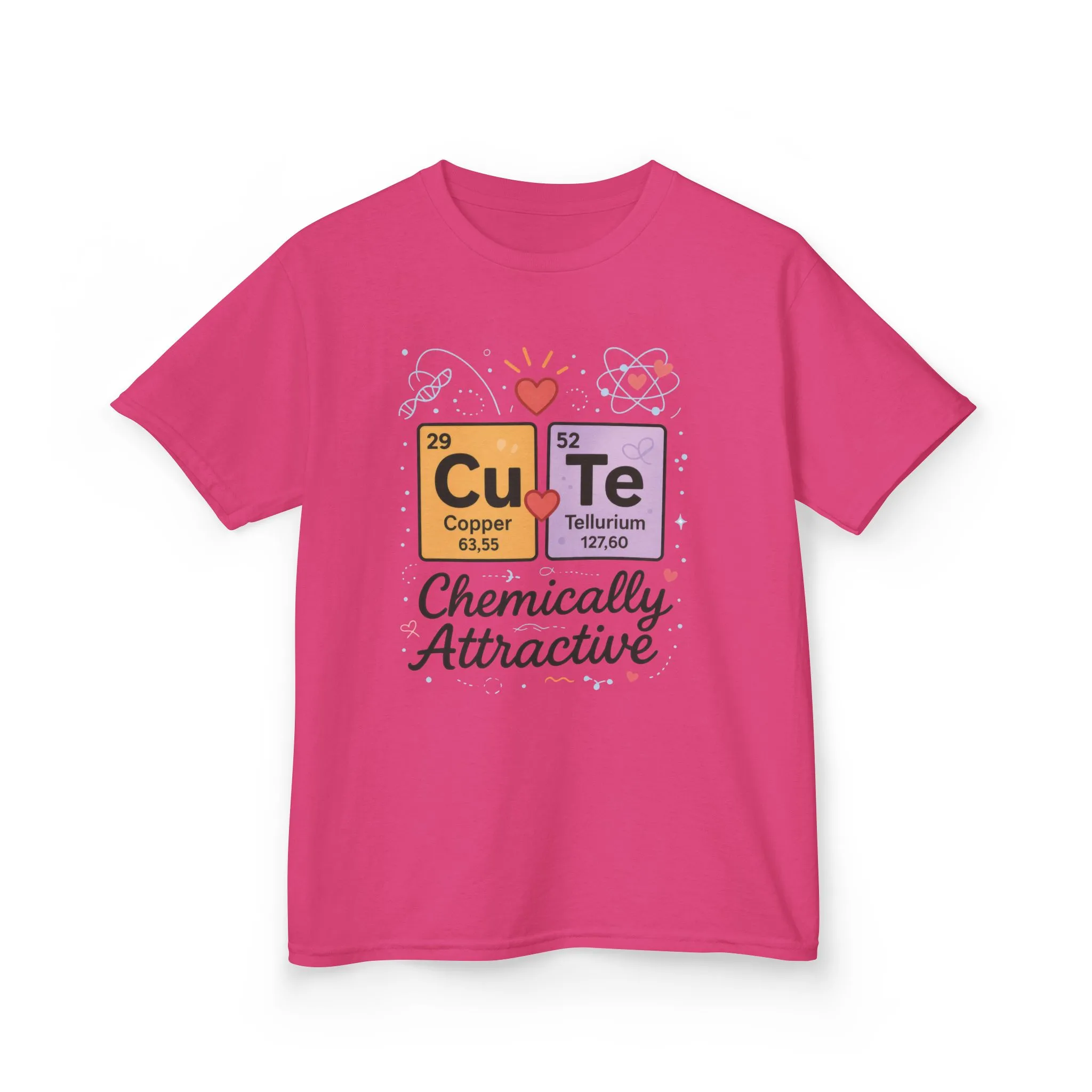 Cute Science Kids TeeT-Shirt, Periodic Table Tee, Funny Nerdy Gift for Young Girl, Cute Chemistry Young Girl T-Shirt, Classroom Wear - Image 17