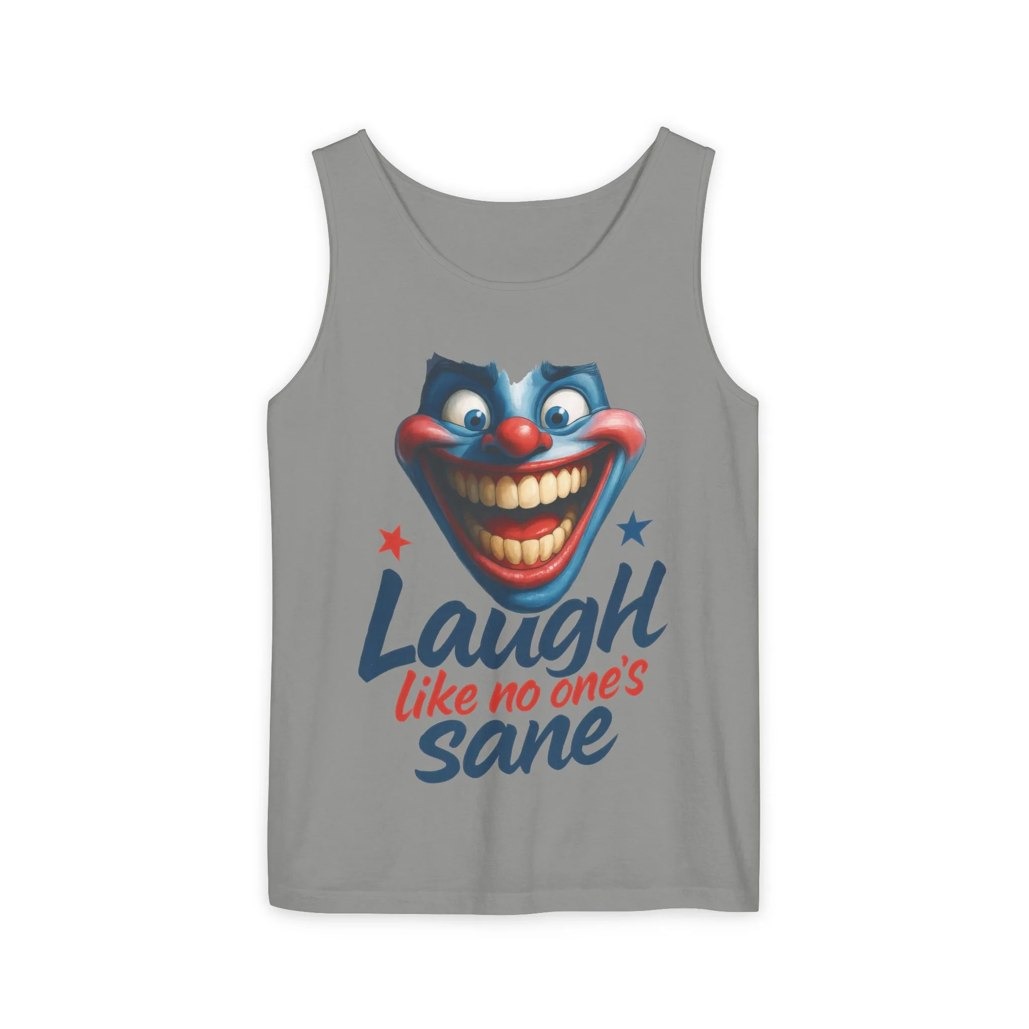 Laugh Out Loud Unisex Tank Top, Funny Graphic Top, Humor Shirt, Summer Apparel, Gift for Clowns, Party Wear - Image 22