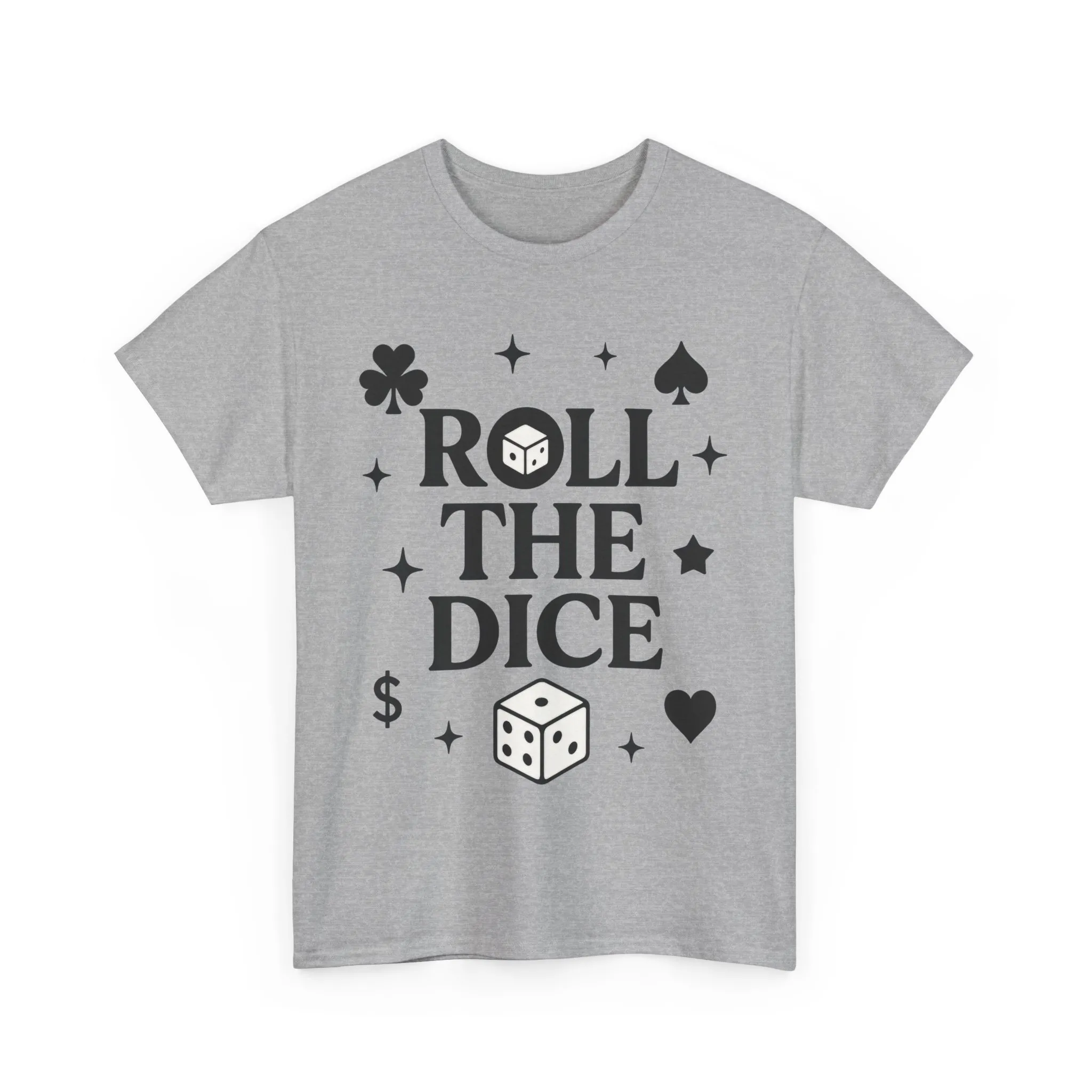 Fun Dice & Card Games Unisex Tee, Perfect for Game Nights, Gifts for Gamers, Poker Events, Gambling Shirt, Casino Wear, Poker T-Shirt - Image 8