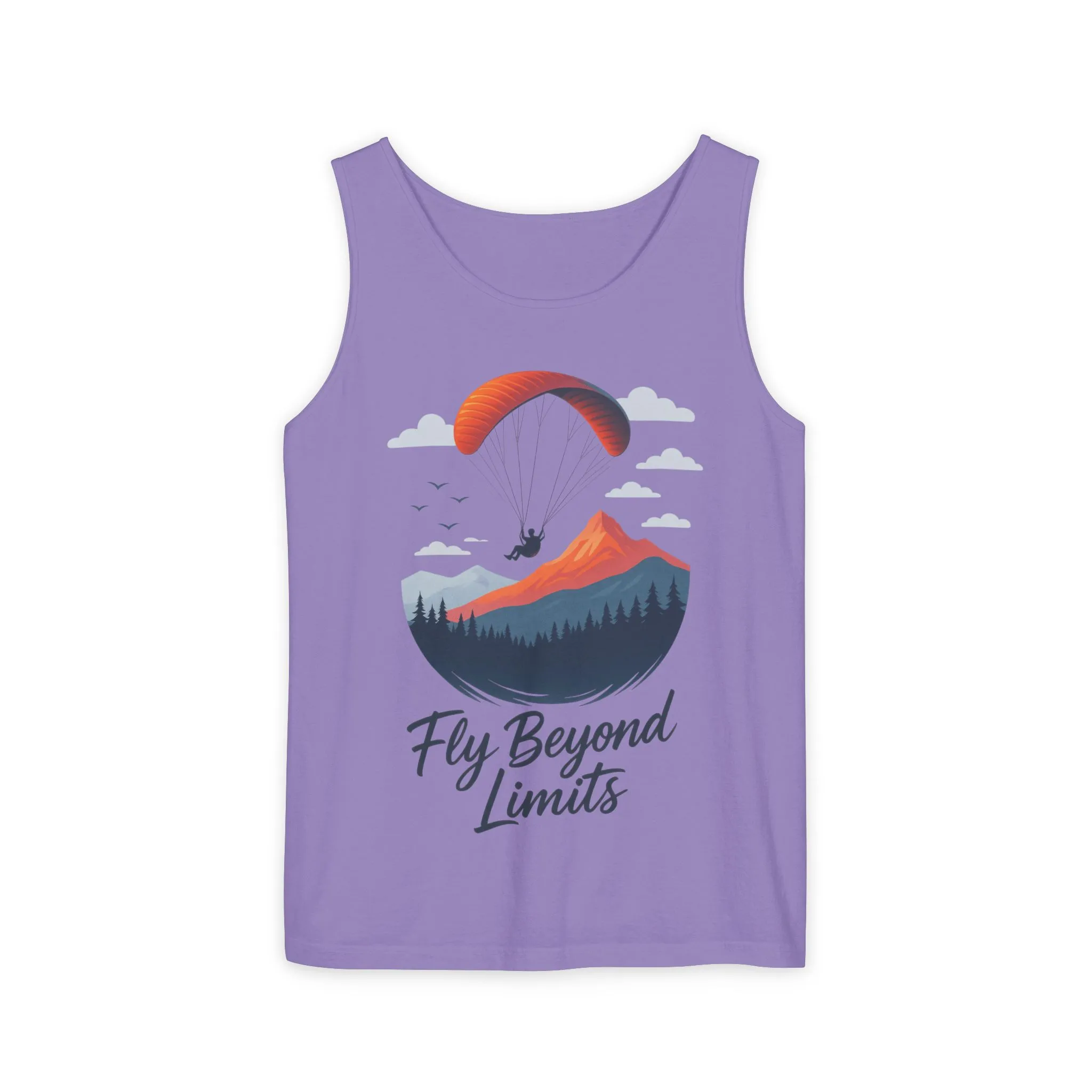 Adventure-Inspiring Fly Beyond Limits Unisex Tank Top, Summer Casual Wear, Outdoor Enthusiast Gift, Travel Apparel, Motivational Gift - Image 28