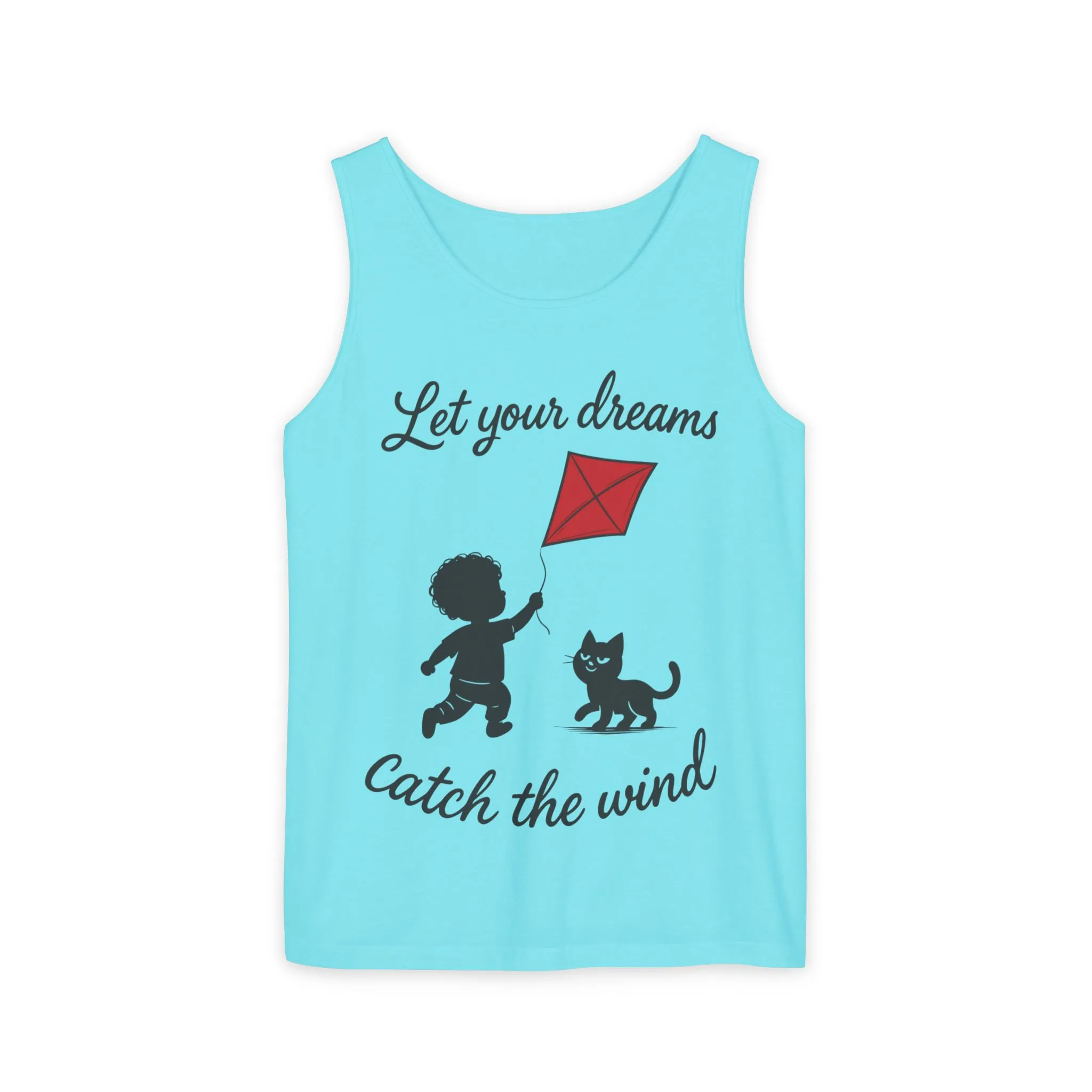 Dream-Catching Tank Top - Lightweight, Womens, Inspirational Graphic Tee, Summer Wear, Perfect Gift for Kids & Families - Image 40