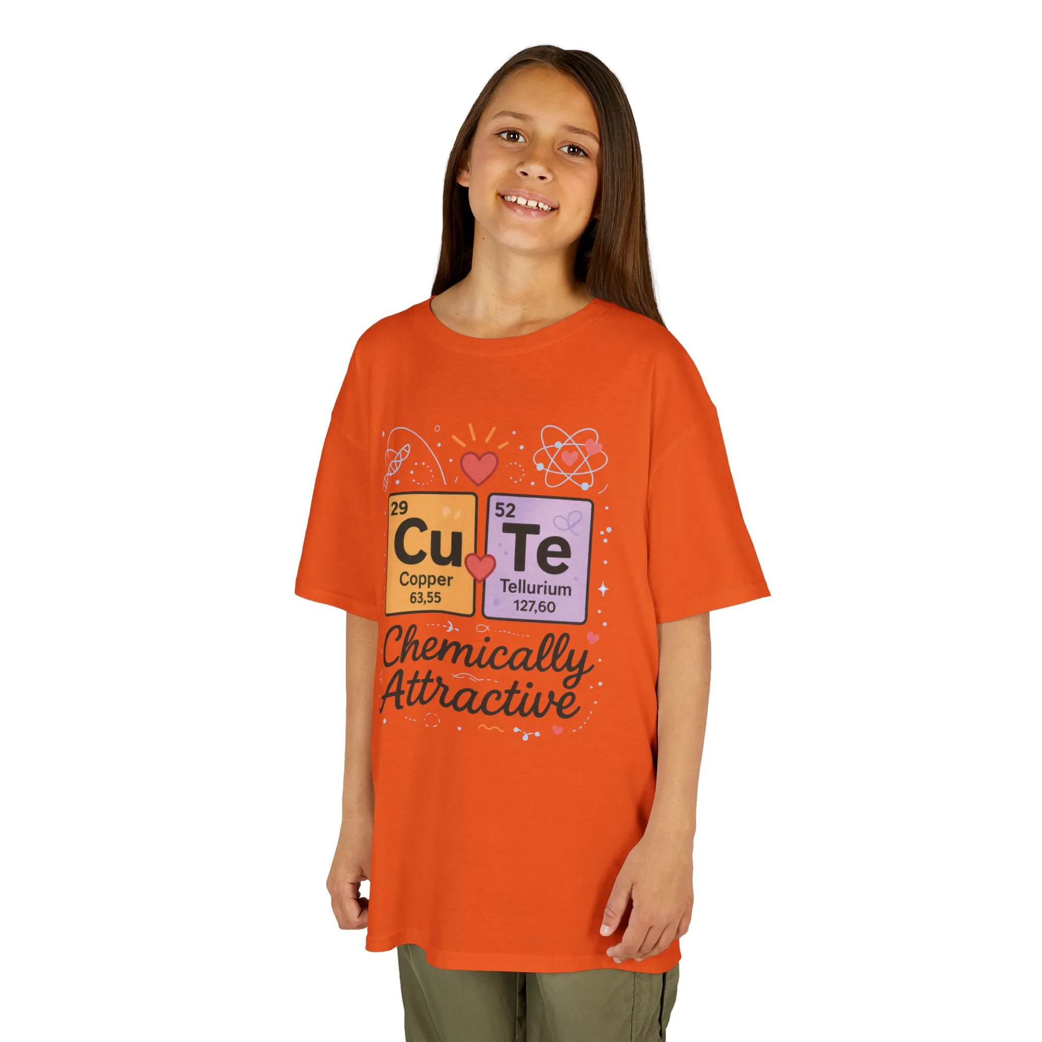 Cute Science Kids TeeT-Shirt, Periodic Table Tee, Funny Nerdy Gift for Young Girl, Cute Chemistry Young Girl T-Shirt, Classroom Wear - Image 24