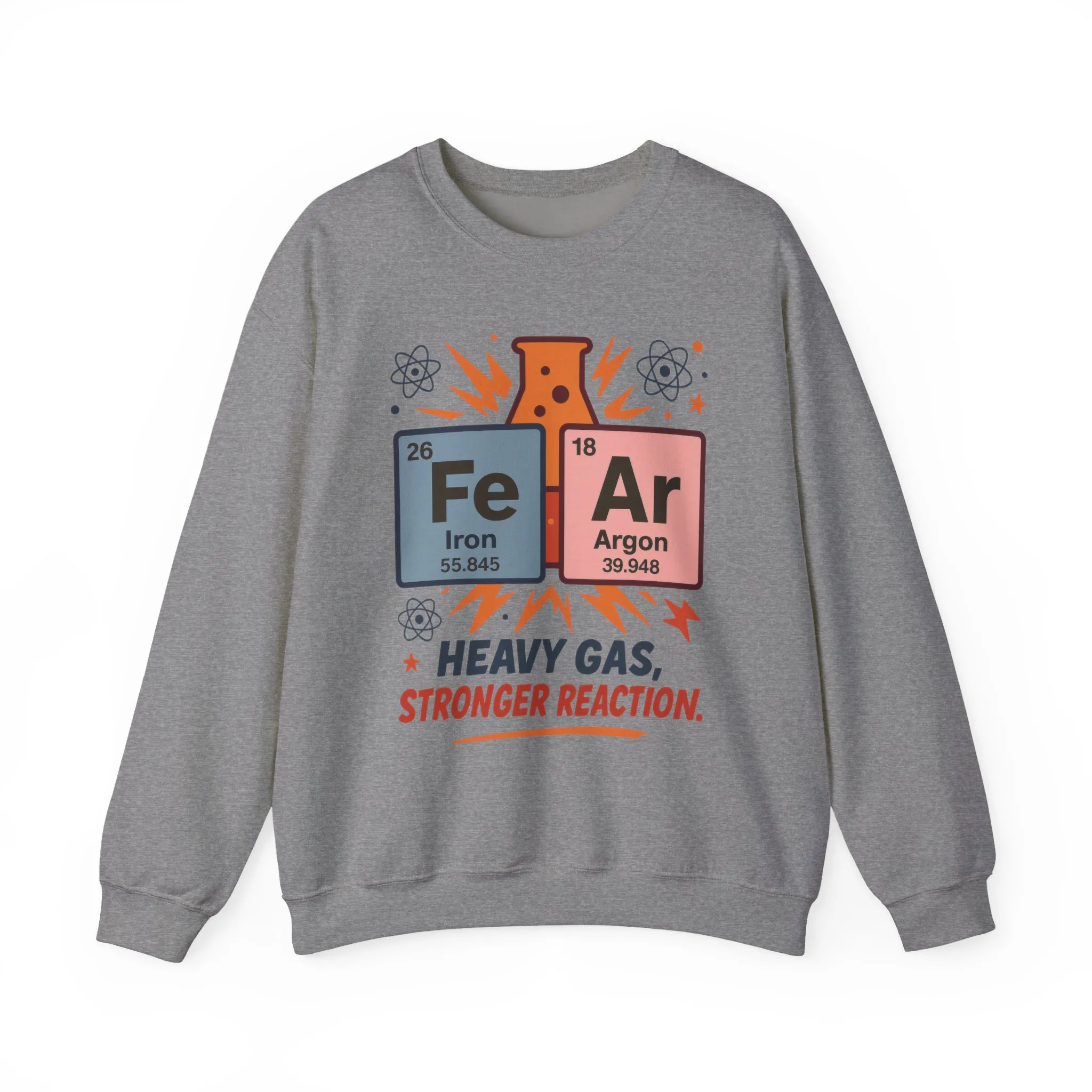 Chemistry Humor Crewneck Sweatshirt, Science Gift, Unisex Humor Apparel, Funny Chemistry Sweater, Great for STEM Lovers, Science [...] - Image 8