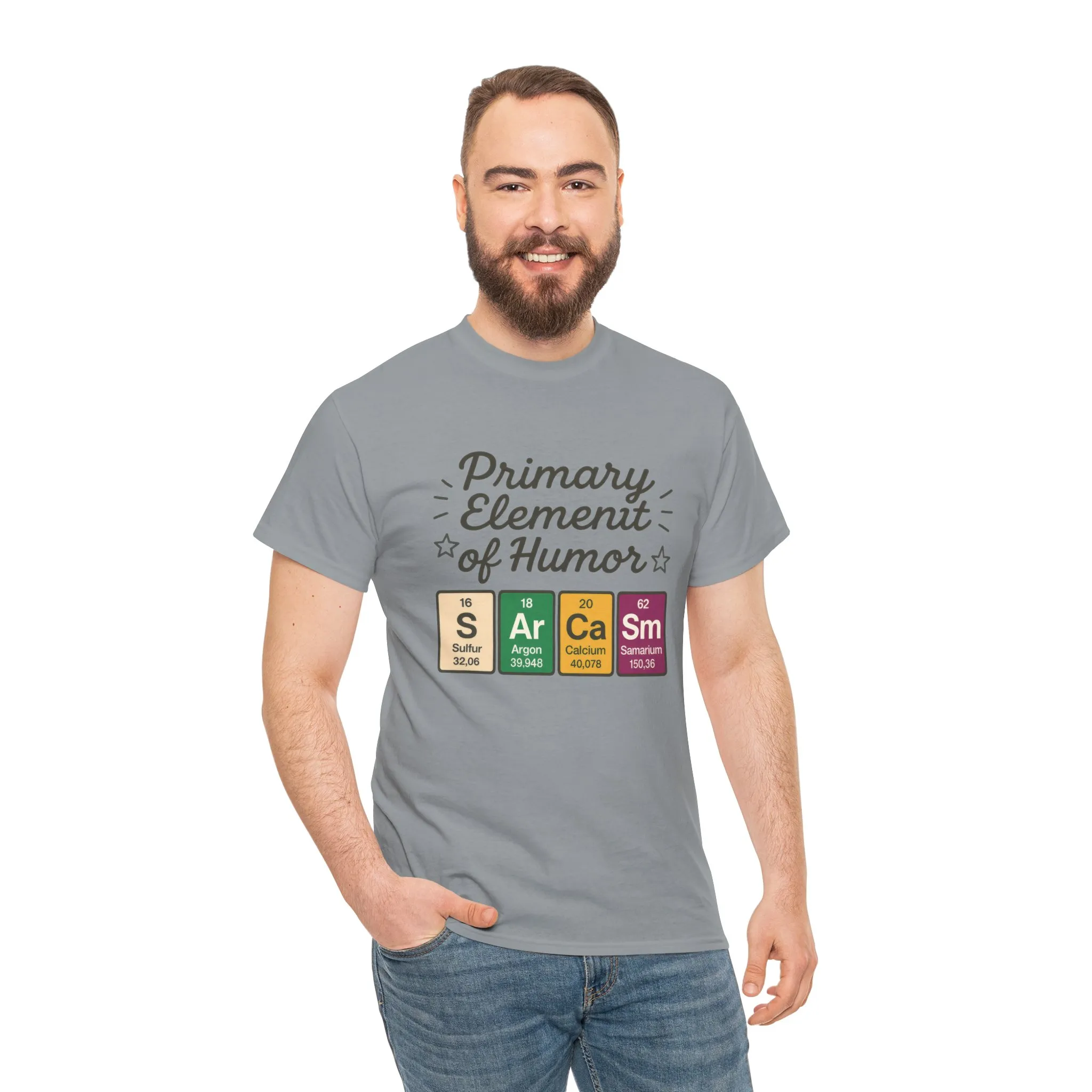 Funny Mens Science T-Shirt, Sarcasm Element of Humor Tee, Periodic Table Nerd Shirt for Him, Humor T-Shirt, Periodic Table Chemistry Humor - Image 29