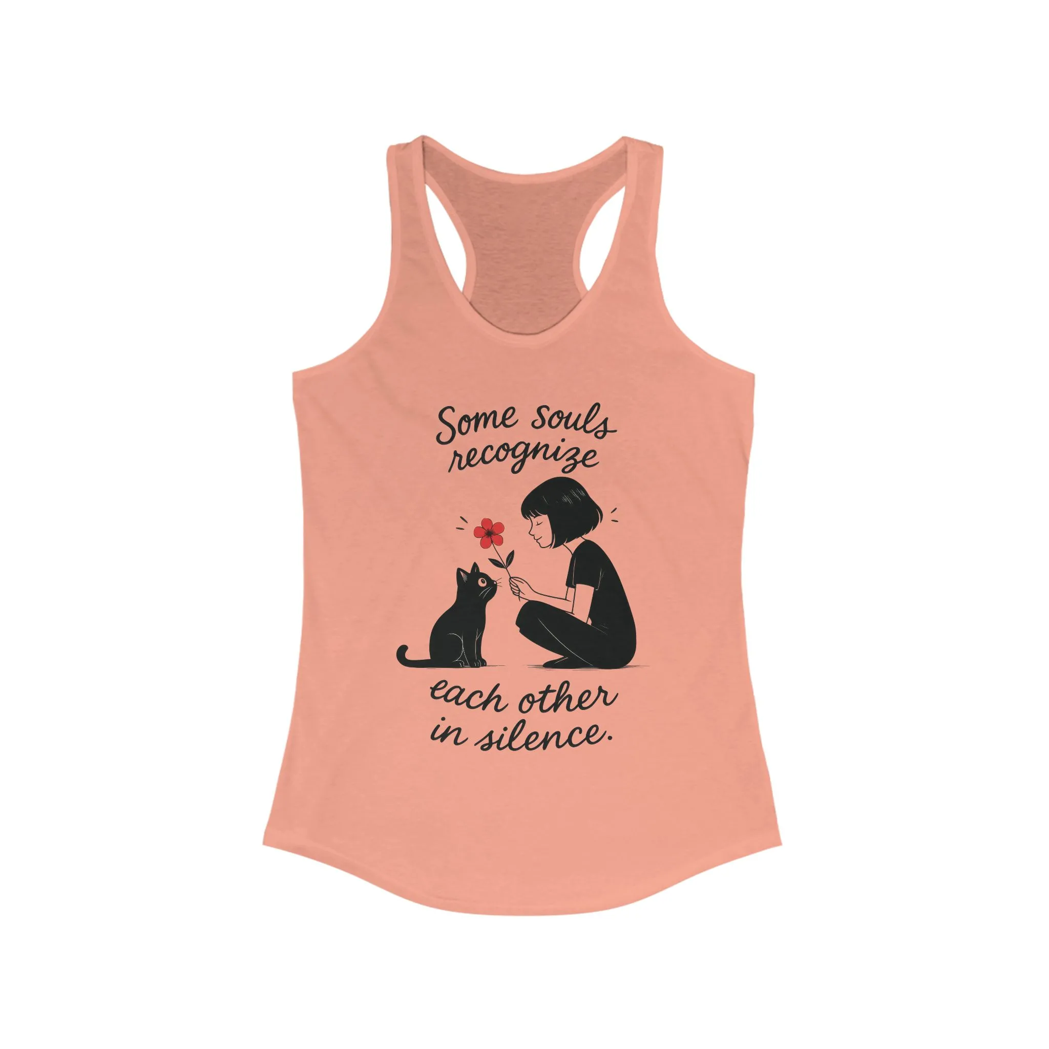 Soul Connection Women's Racerback Tank, Cat Lover Gift, Pet Memorial Shirt, Nature Lover Clothing, Inspirational Quote Top - Image 5