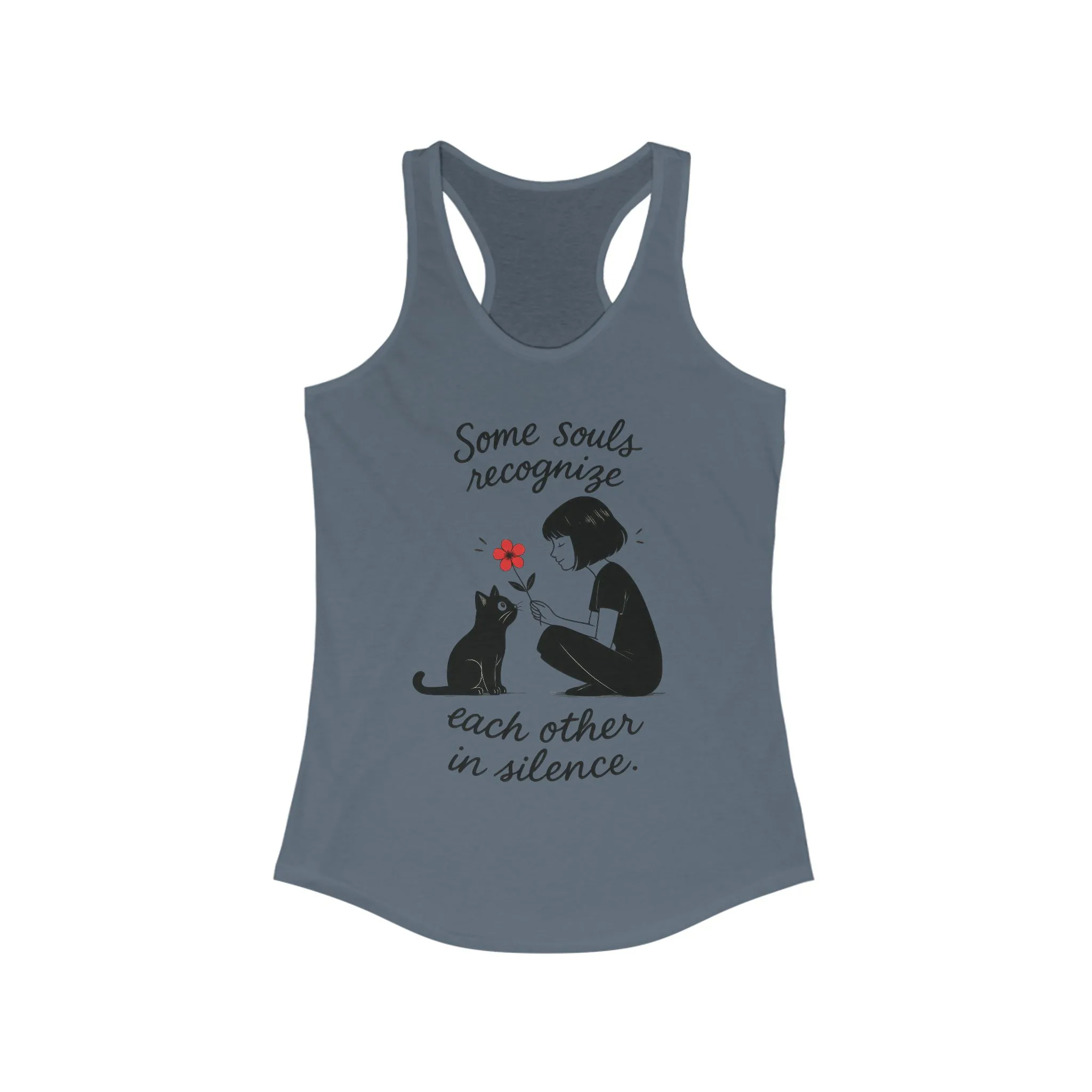 Soul Connection Women's Racerback Tank, Cat Lover Gift, Pet Memorial Shirt, Nature Lover Clothing, Inspirational Quote Top - Image 11