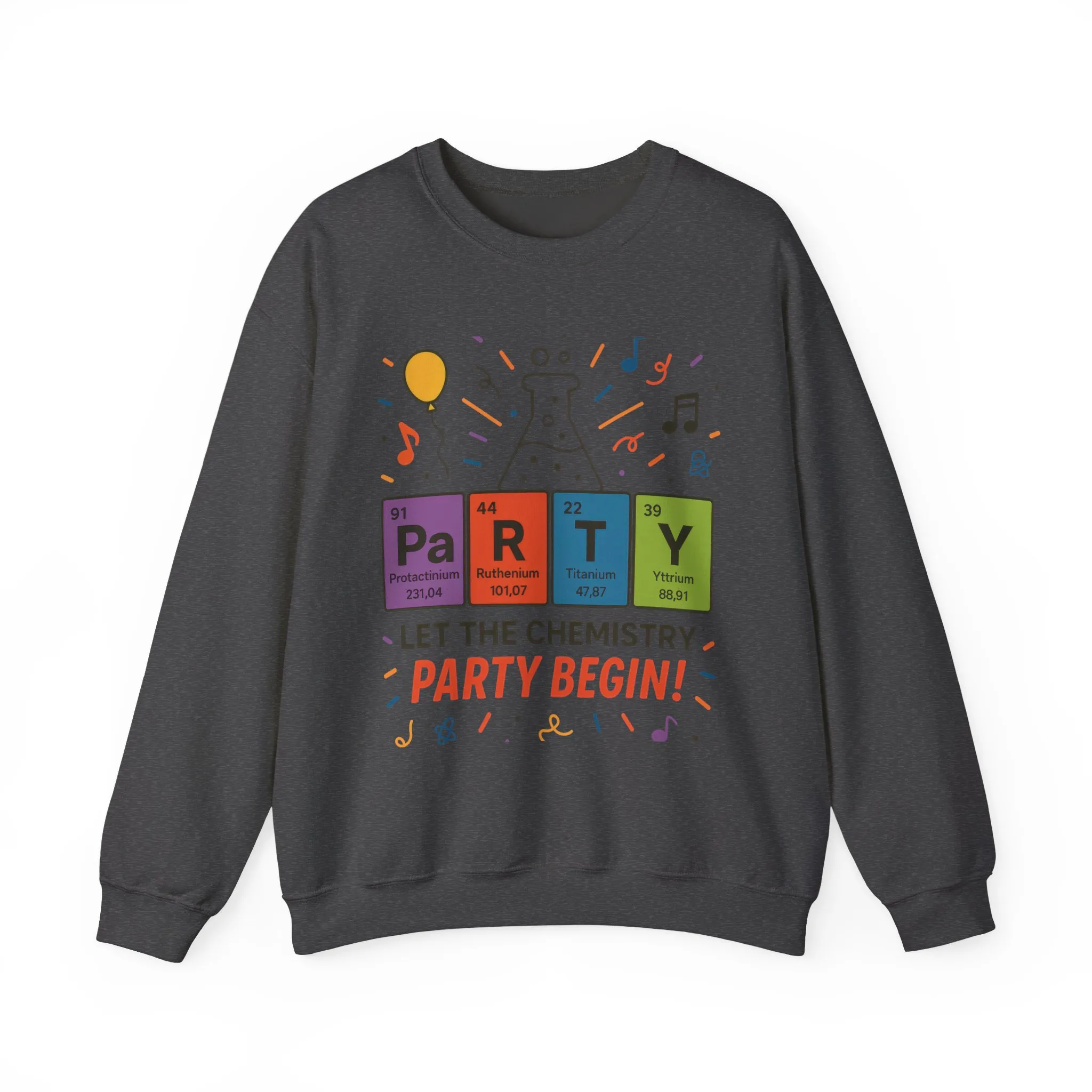 Party Chemistry Crewneck Sweatshirt, Chemistry Sweatshirt, Science Gift, Cute Crew Neck, Birthday Sweatshirt, Unisex Pullover - Image 17