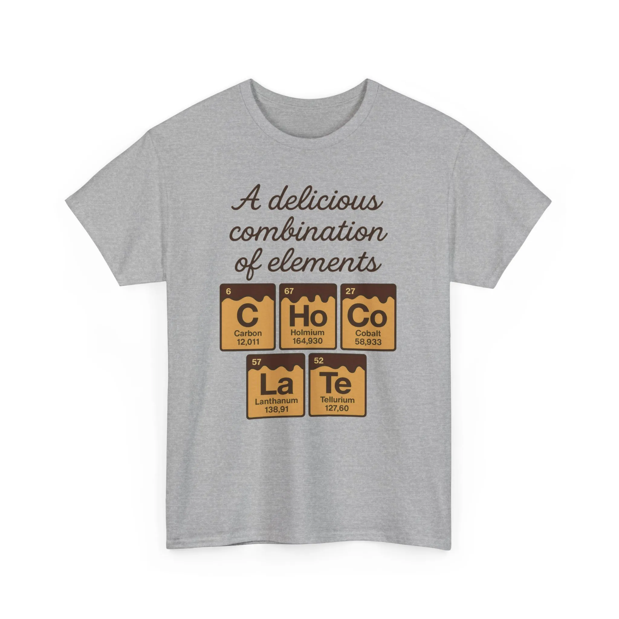 Funny Womens Chocolate T-Shirt, Element Shirt, Sweet Science Gift for Her, Science Humor Shirt, Geeky Gift, Chemistry Inspired Tee - Image 2