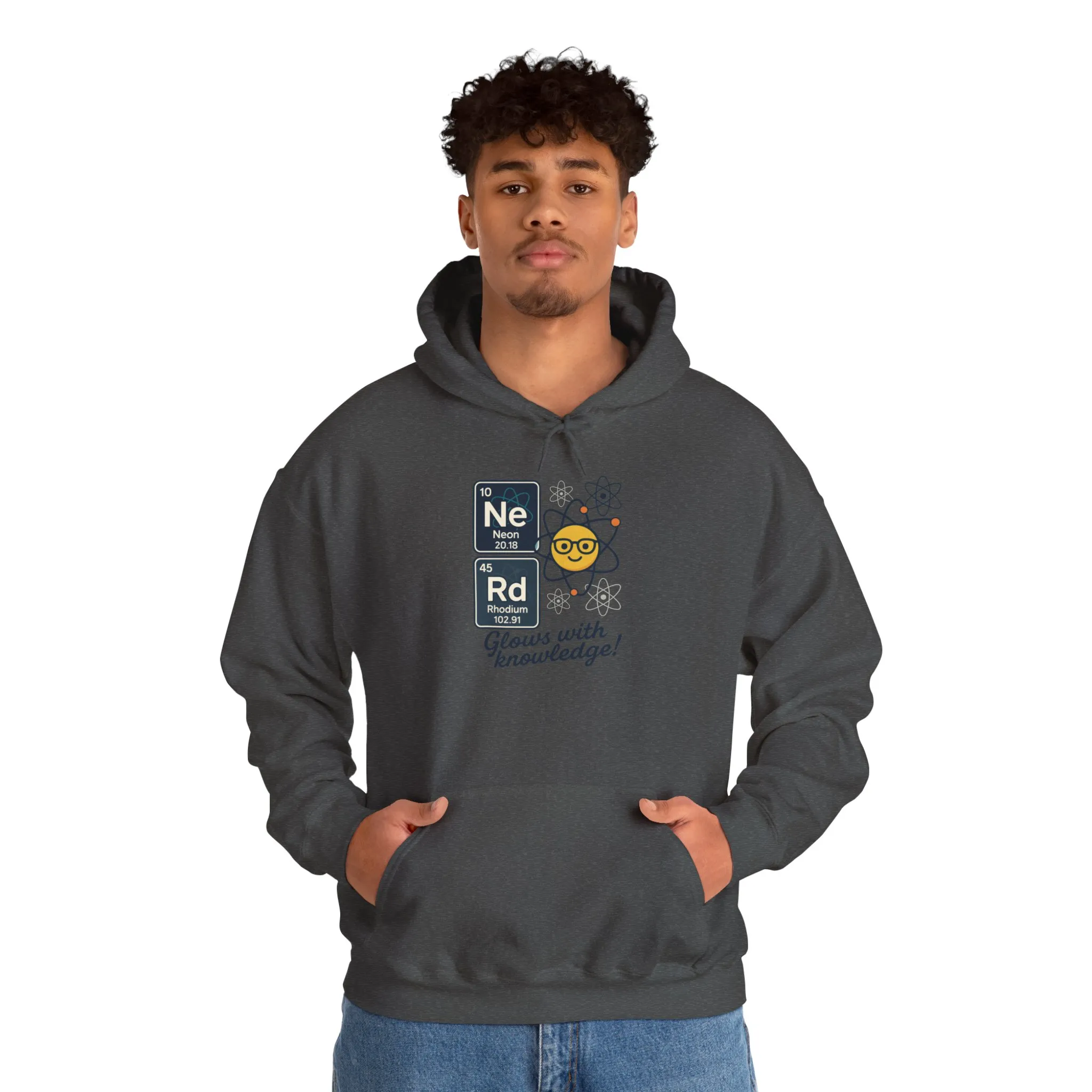 Nerd Science Hoodie for Men, Funny Science Sweatshirt, Periodic Table Hoodie, Geeky Gift, Perfect for Holidays & Science Lovers - Image 19
