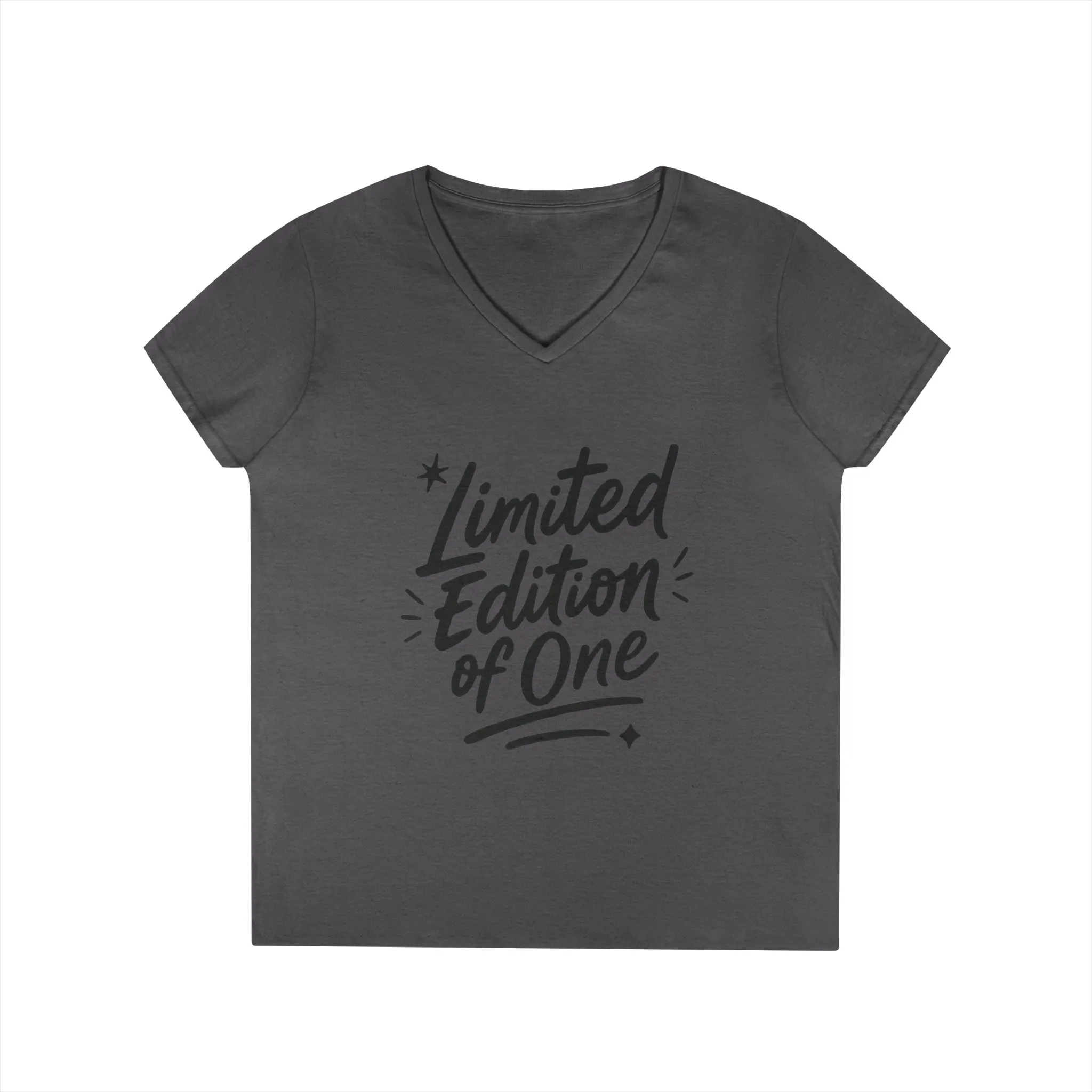 Limited Edition Ladies' V-Neck T-Shirt, Unique Gift for Her, Casual, Self-Confidence, Self-love, Positive Message Women's T-Shirt - Image 16