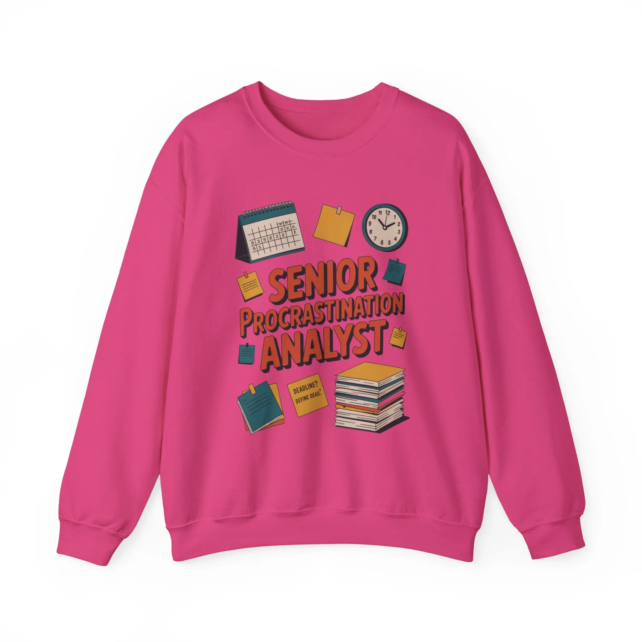 Senior Procrastination Analyst Sweatshirt, Gift for Graduates, Office Humor Apparel, Meme Sweatshirt, Casual Wear, Motivation Humor Apparel - Image 30