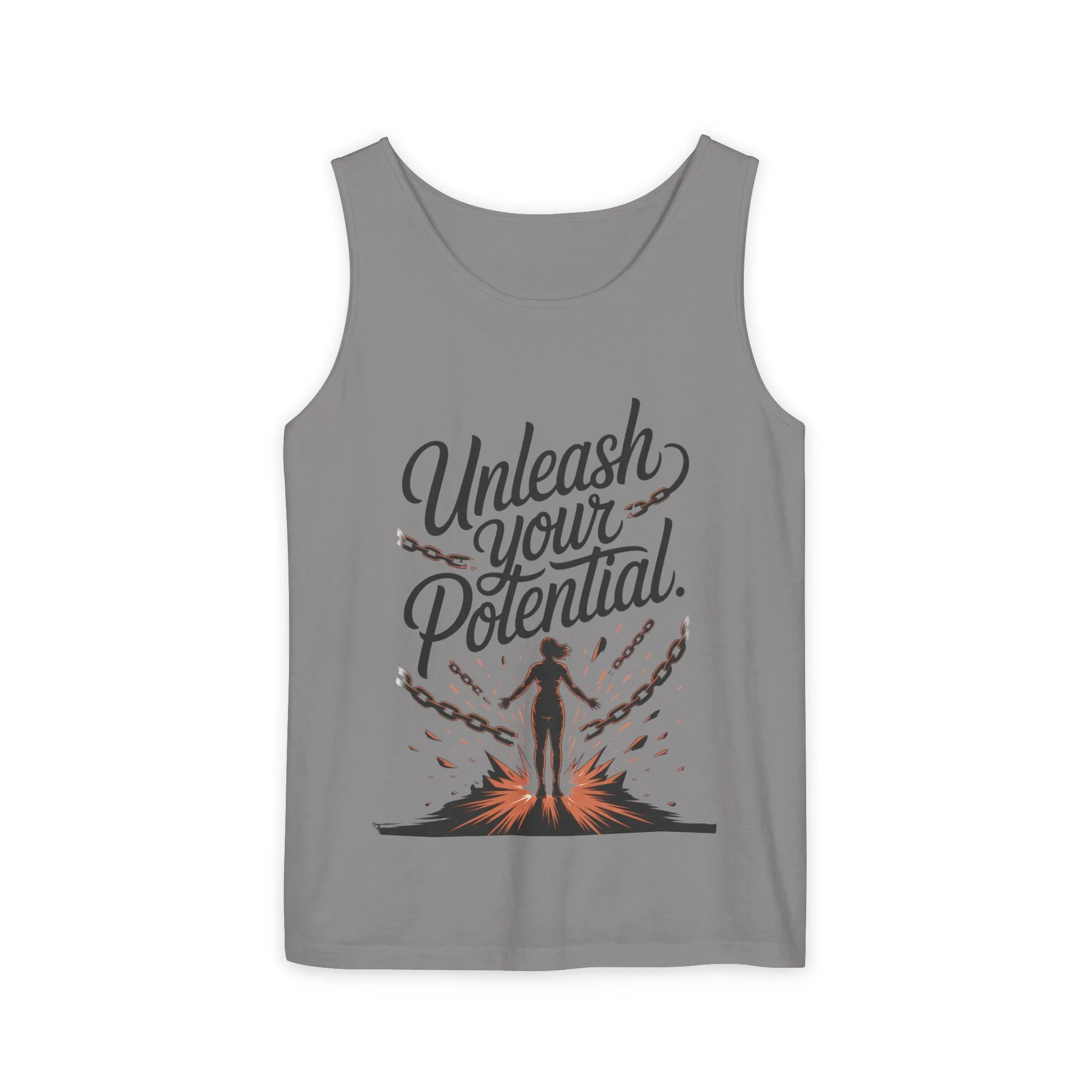 Unleash Your Potential Tank Top, Motivational Athletic Gear, Womens Workout Clothing, Inspirational Summer Outfit, Fitness Gift, [...] - Image 7