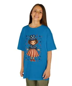 Patriotic Kids Tee, Independence Day, 4th of July, Memorial Day, Kids Party, Casual Wear