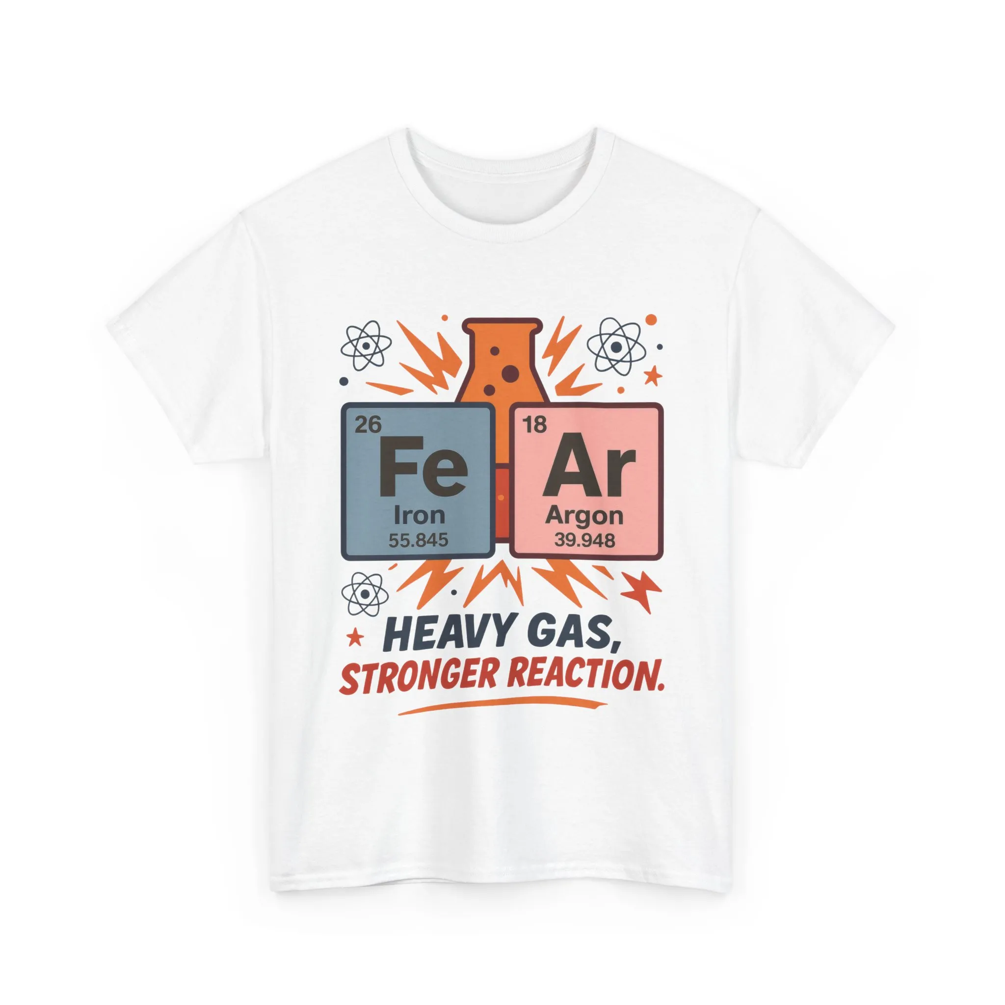 Periodic Table Science Tee For Mens, Heavy Cotton Tee for Science Lovers, Nerdy Gift, Chemistry Shirt, Funny Science Apparel - Image 4