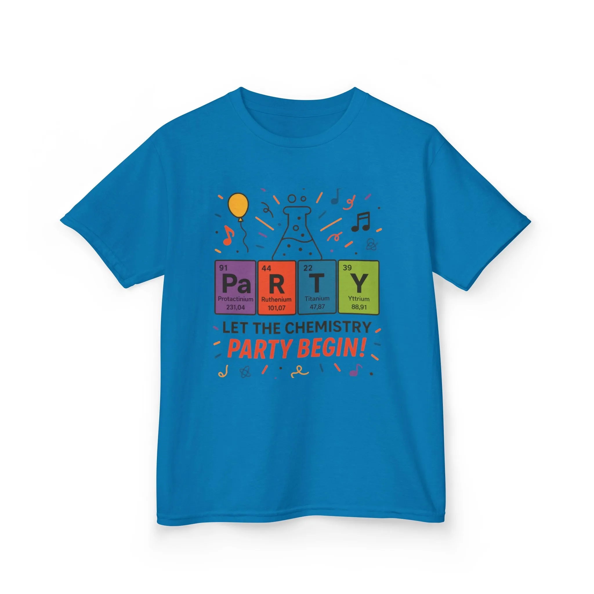 Kids' Chemistry Party T-Shirt, Periodic Table Tee, Funny Science Shirt for Boys & Girls, Science Tee, Unique Educational Apparel - Image 16