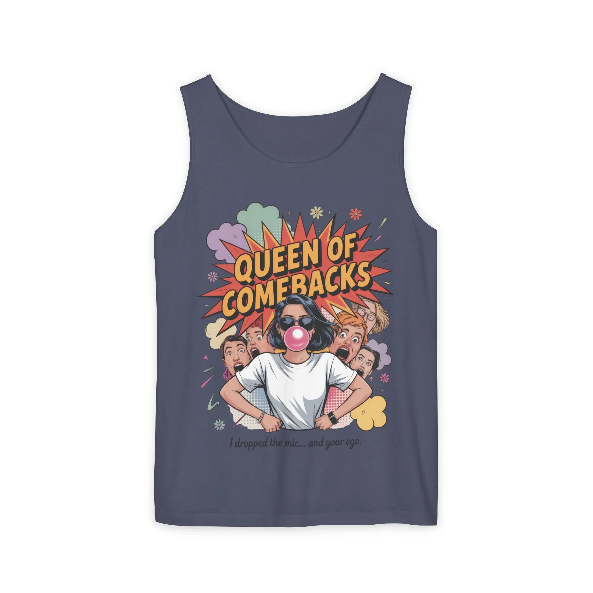 Funny Women's Tank Top, Queen of Comebacks Tee, Funny Graphic Tank, Gift for Her, Casual Wear, Comedy Apparel - Image 13