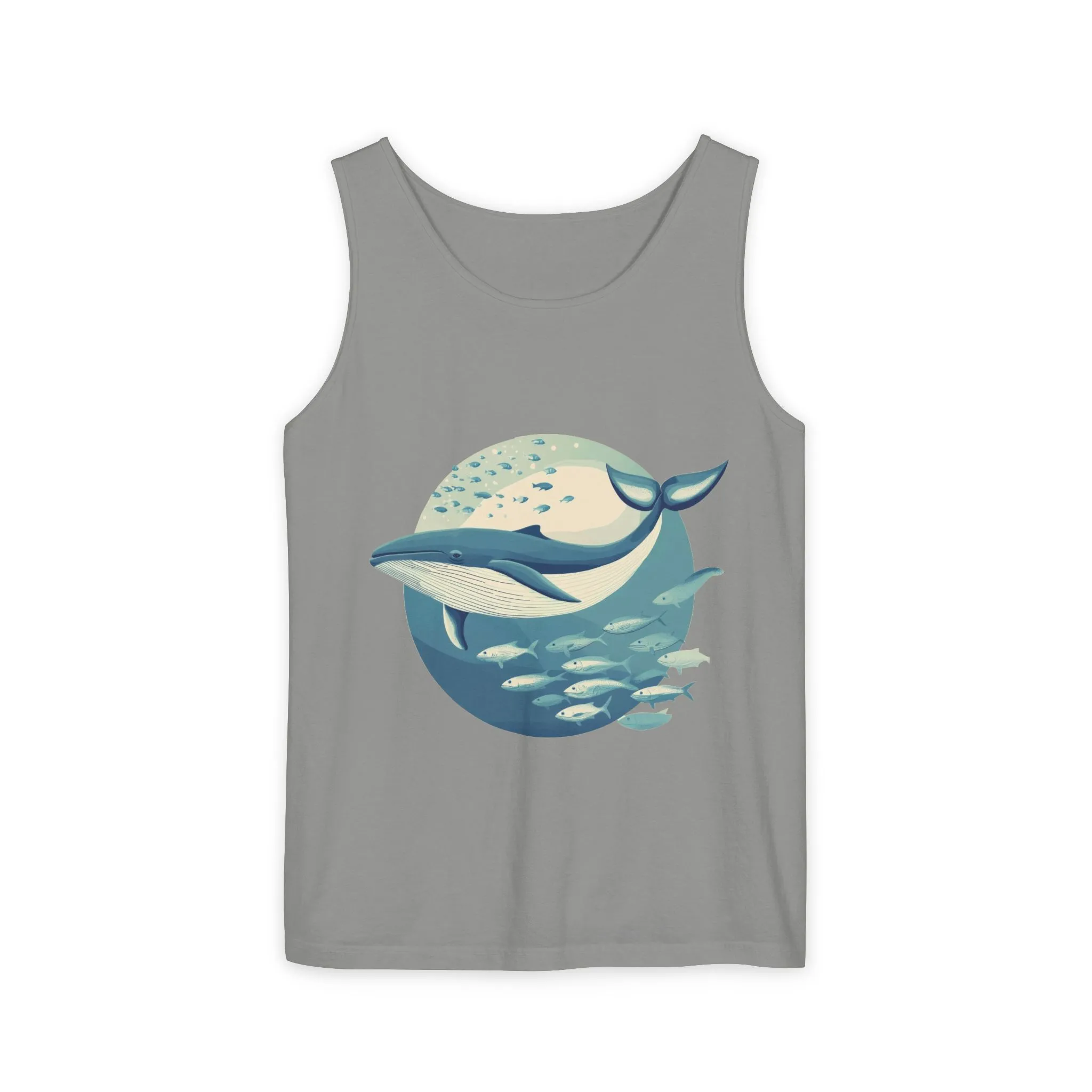 Ocean-Inspired Unisex Tank Top, Whale Design Shirt, Summer Casual Wear, Beach Vibes Gift, Eco-Friendly Fashion - Image 19