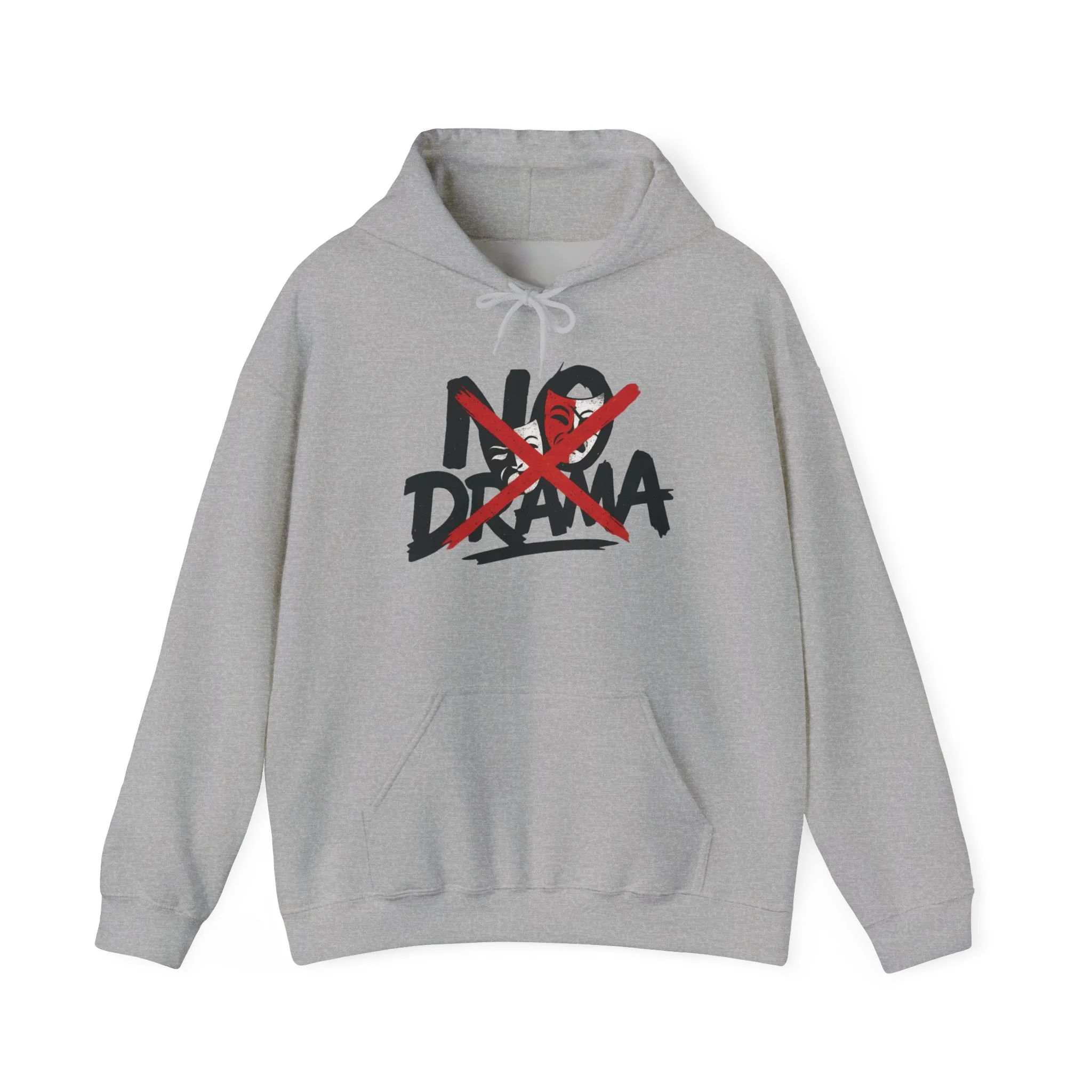 No Drama Mens Hoodie, Cozy Hoodie, Everyday Wear, Gift for Friend, Casual Fashion, Relaxed Vibes - Image 37