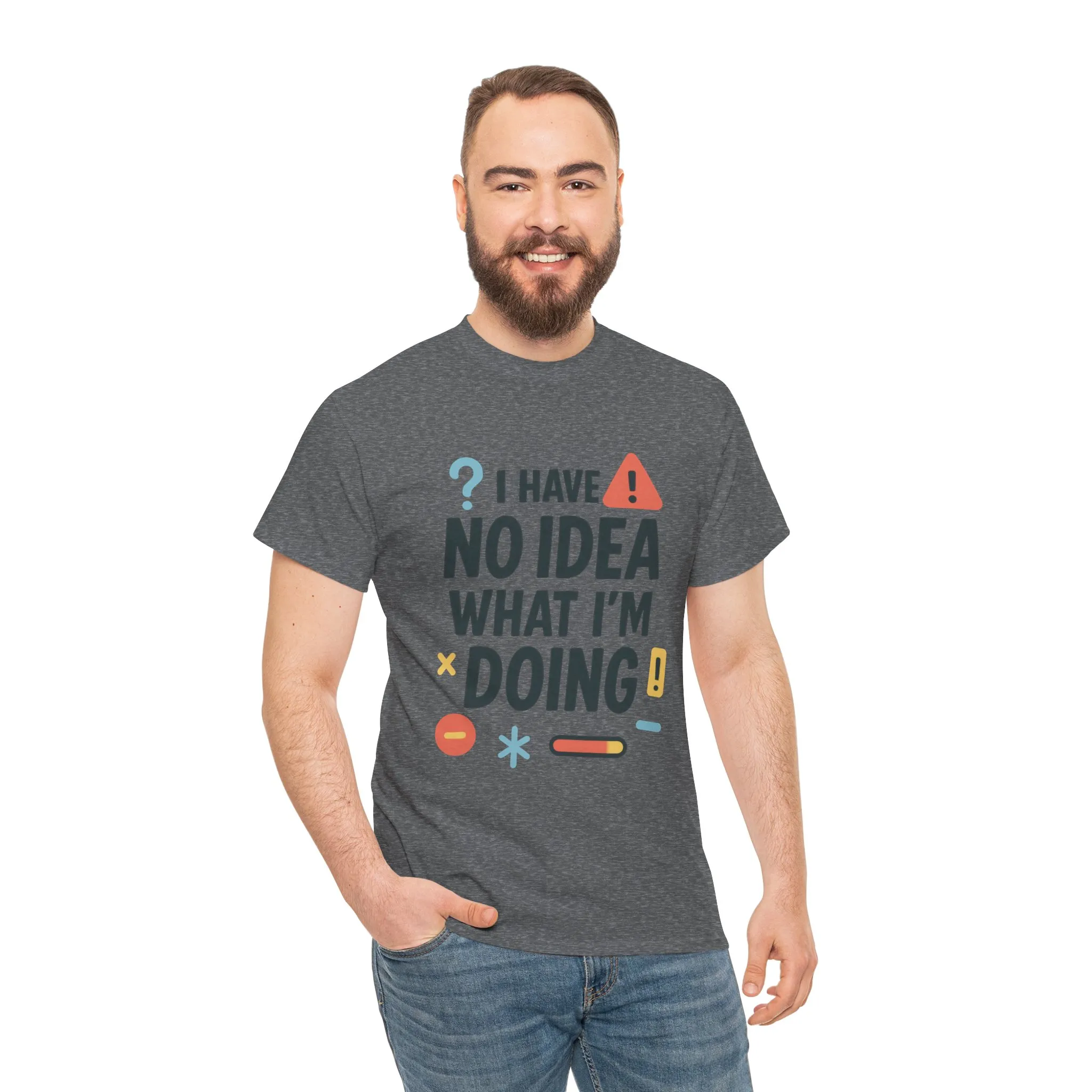 Funny Mens T-Shirt, I Have No Idea What Im Doing, Sarcastic Chaos Humor Tee for Him, Humor Shirt, Funny Graphic Tee - Image 20