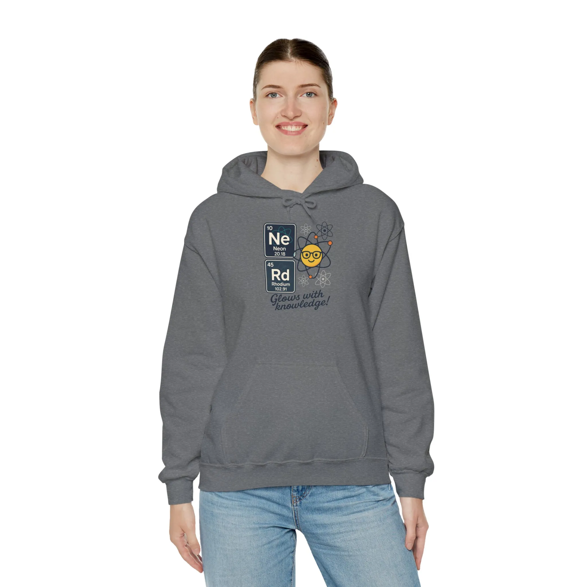 Nerd Hoodie for Women, Science Sweatshirt, Periodic Table Hoodie, STEM Gift for Her, Geek Gift, Science Lover Gift, College Student Clothing - Image 7