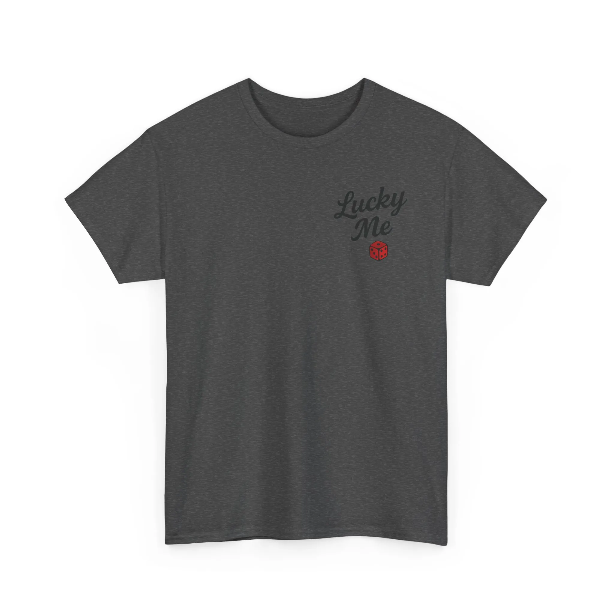 Lucky Me Tee, Retro Lady Luck Shirt for Men, Gambling & Dice Themed Tee, Vintage Pin-Up Vegas Gift, Good Luck Gifts, for Luck Enthusiasts - Image 9