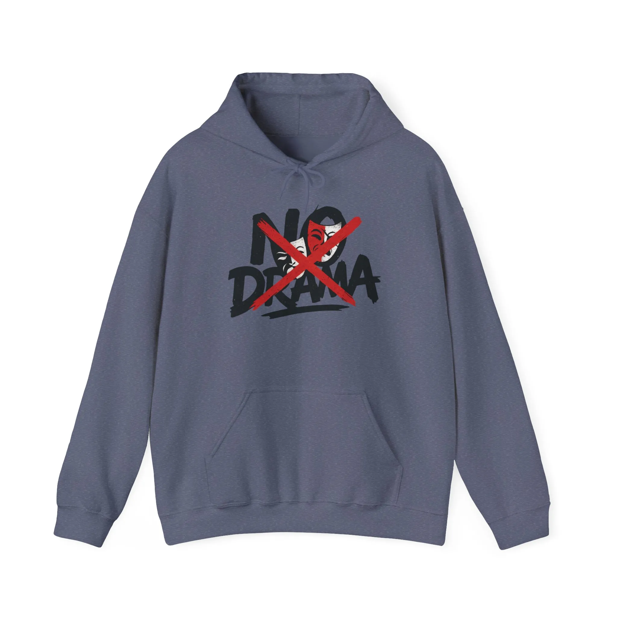 No Drama Mens Hoodie, Cozy Hoodie, Everyday Wear, Gift for Friend, Casual Fashion, Relaxed Vibes - Image 49