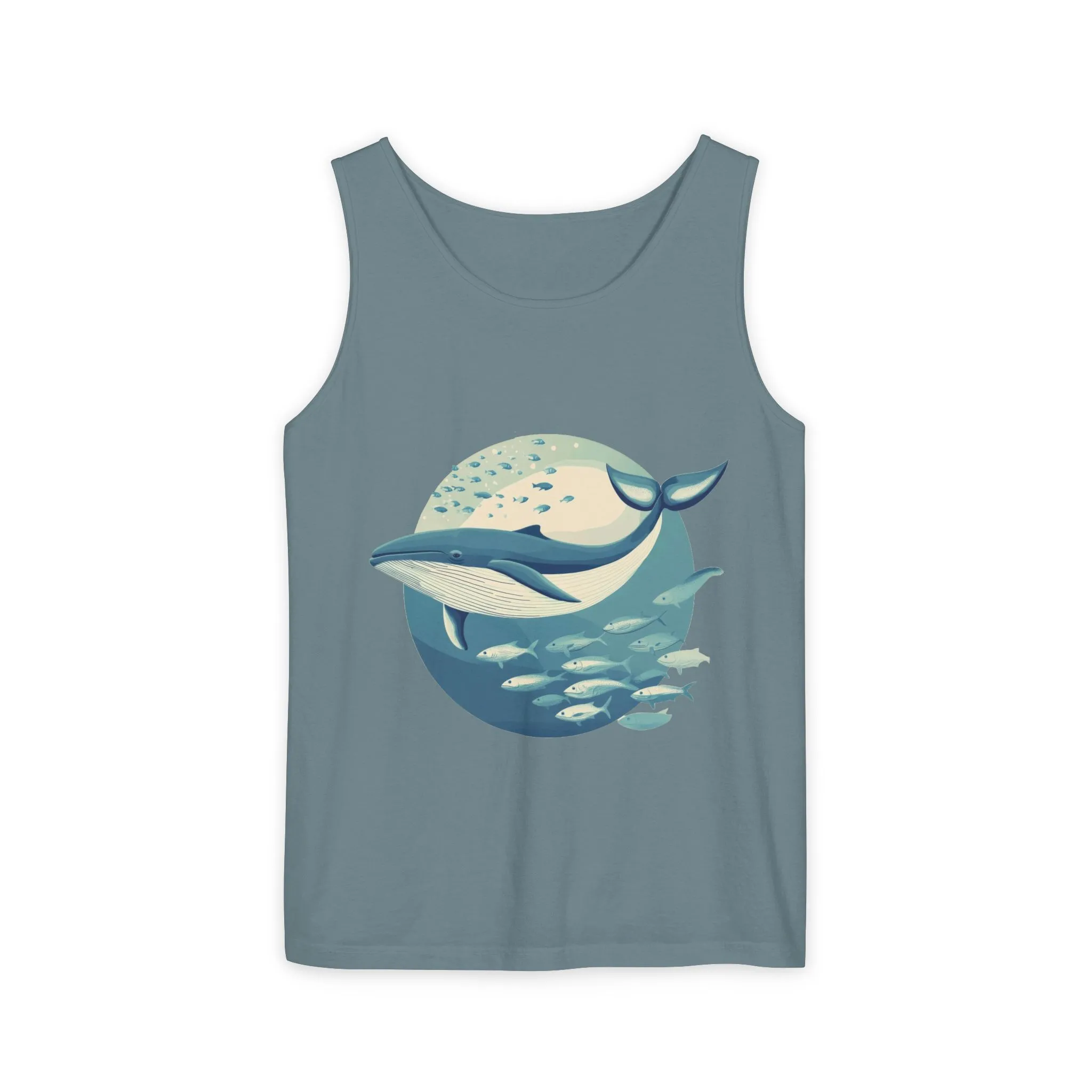 Ocean-Inspired Unisex Tank Top, Whale Design Shirt, Summer Casual Wear, Beach Vibes Gift, Eco-Friendly Fashion - Image 22