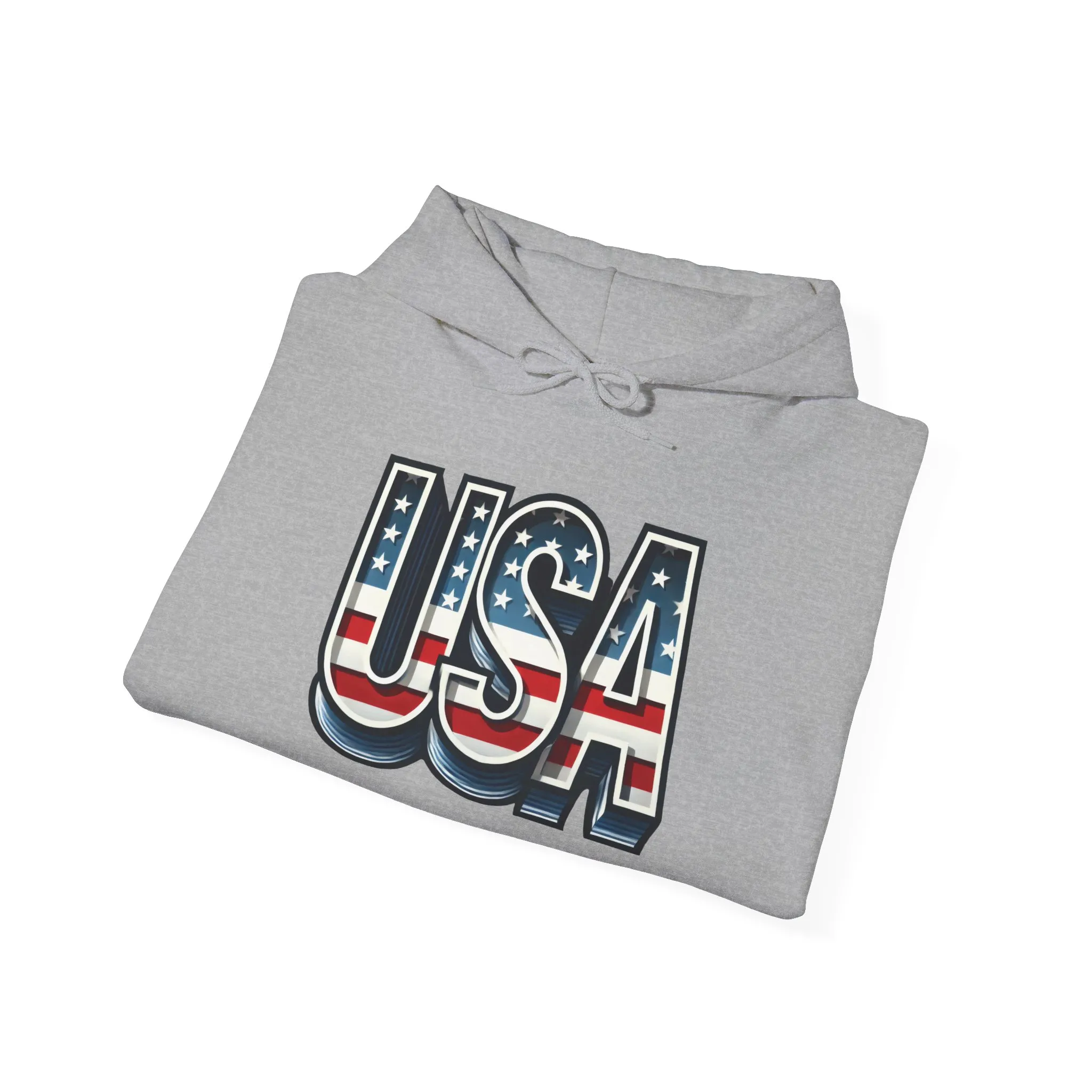 USA Flag Unisex Hoodie, Patriotic Sweatshirt, Independence Day Gift, American Pride Apparel, Casual Layering - Image 31
