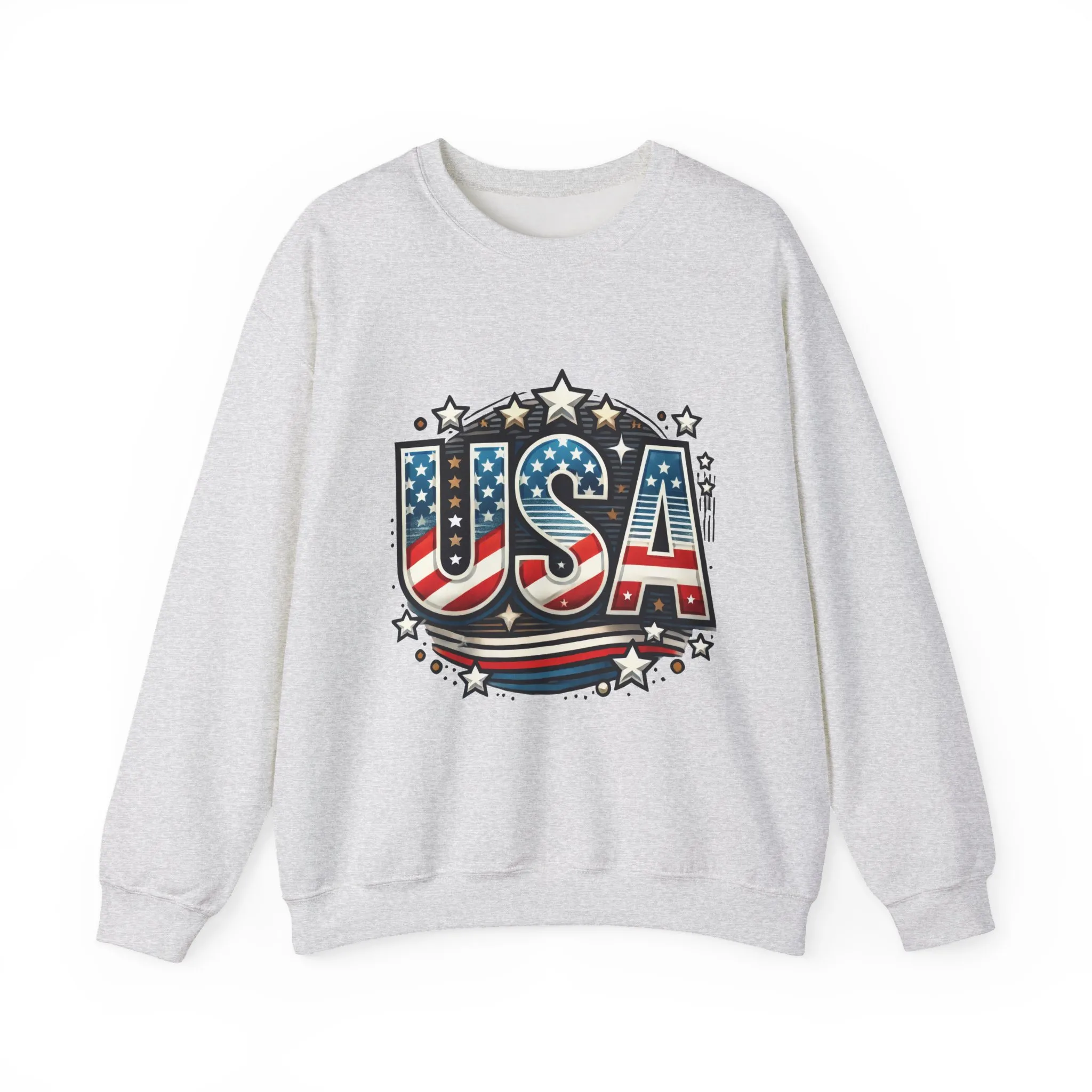 USA Pride Crewneck Sweatshirt, Comfortable Unisex Top, Great for Fourth of July, Independence Day, Everyday Wear, Cozy Gift - Image 34