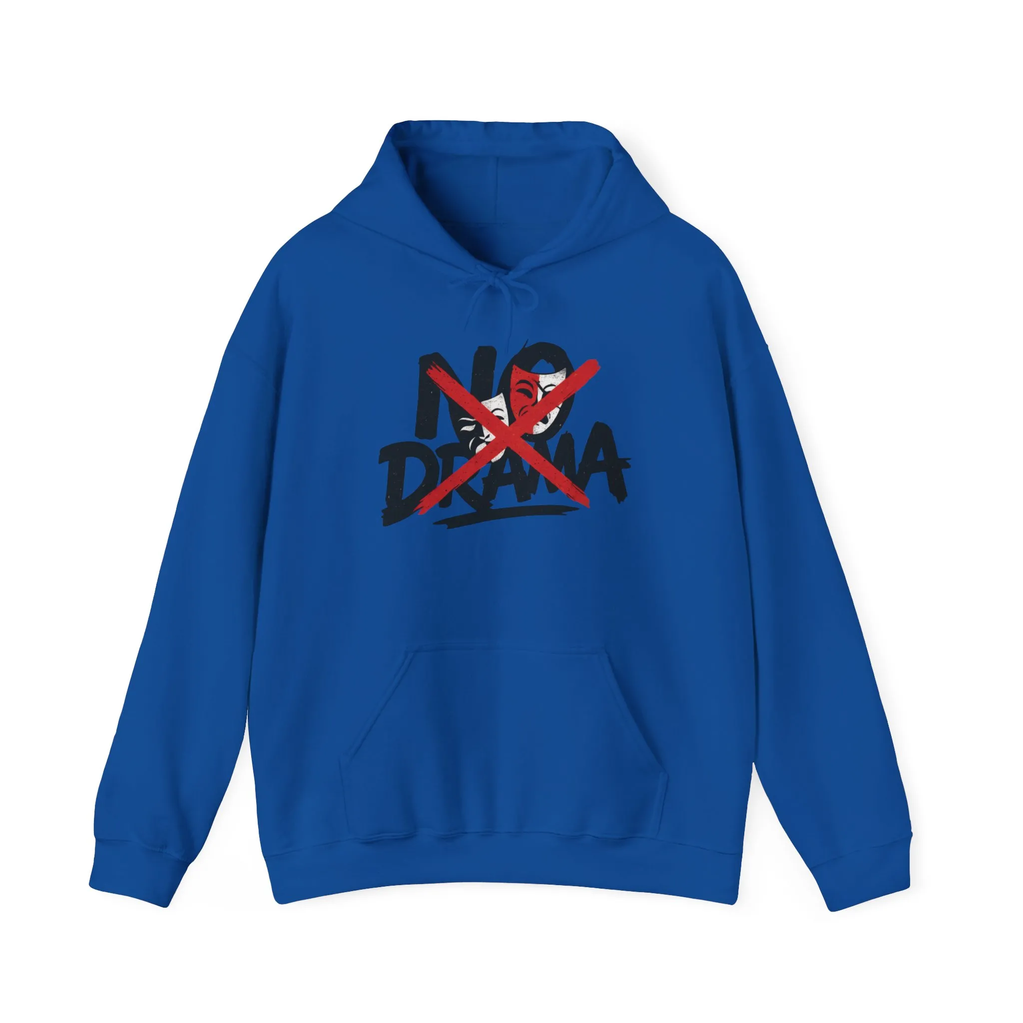 No Drama Womens Hooded Sweatshirt, Cozy Hoodie, Casual Gift, Relaxed Style, Everyday Wear, Funny Sweatshirt - Image 17