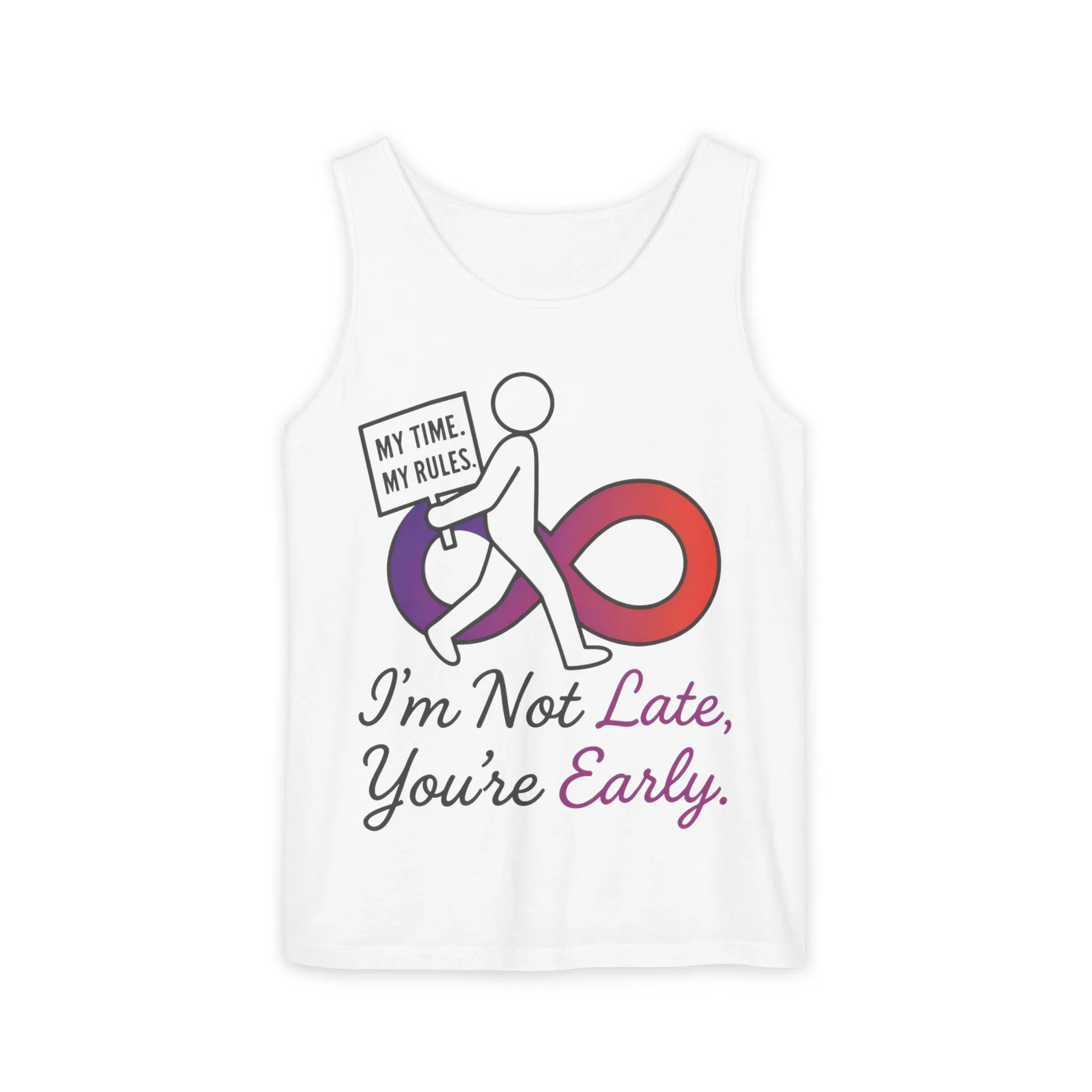 My Time My Rules Womens Tank Top, Funny T-Shirt, Casual Wear, women empowerment tee, confident woman shirt, self love t shirt - Image 3