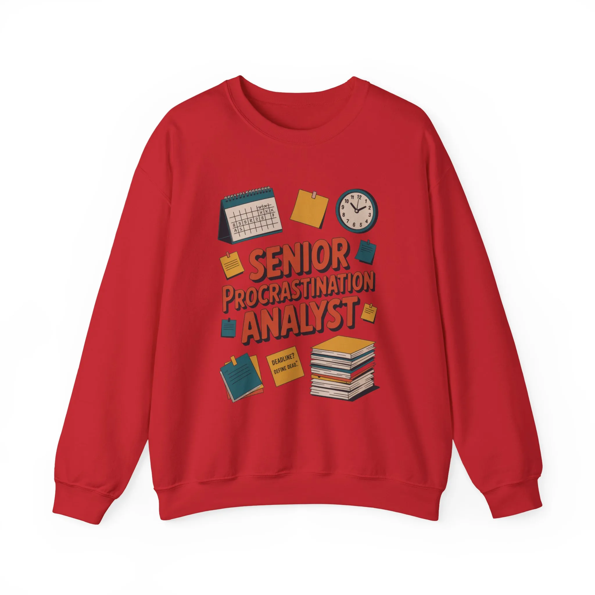 Senior Procrastination Analyst Sweatshirt, Gift for Graduates, Office Humor Apparel, Meme Sweatshirt, Casual Wear, Motivation Humor Apparel - Image 45