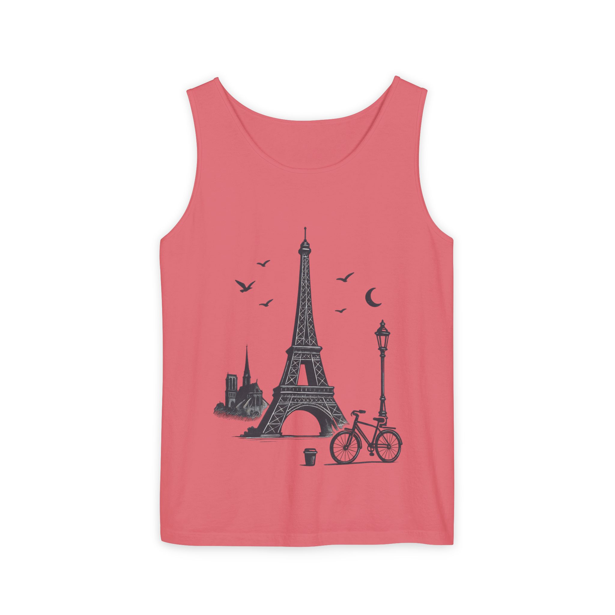 Parisian Dreams Tank Top, Unisex Summer Wear, Graphic Tee, Travel Inspired Apparel, Vacation Outfit, Casual Tank for All Occasions - Image 57