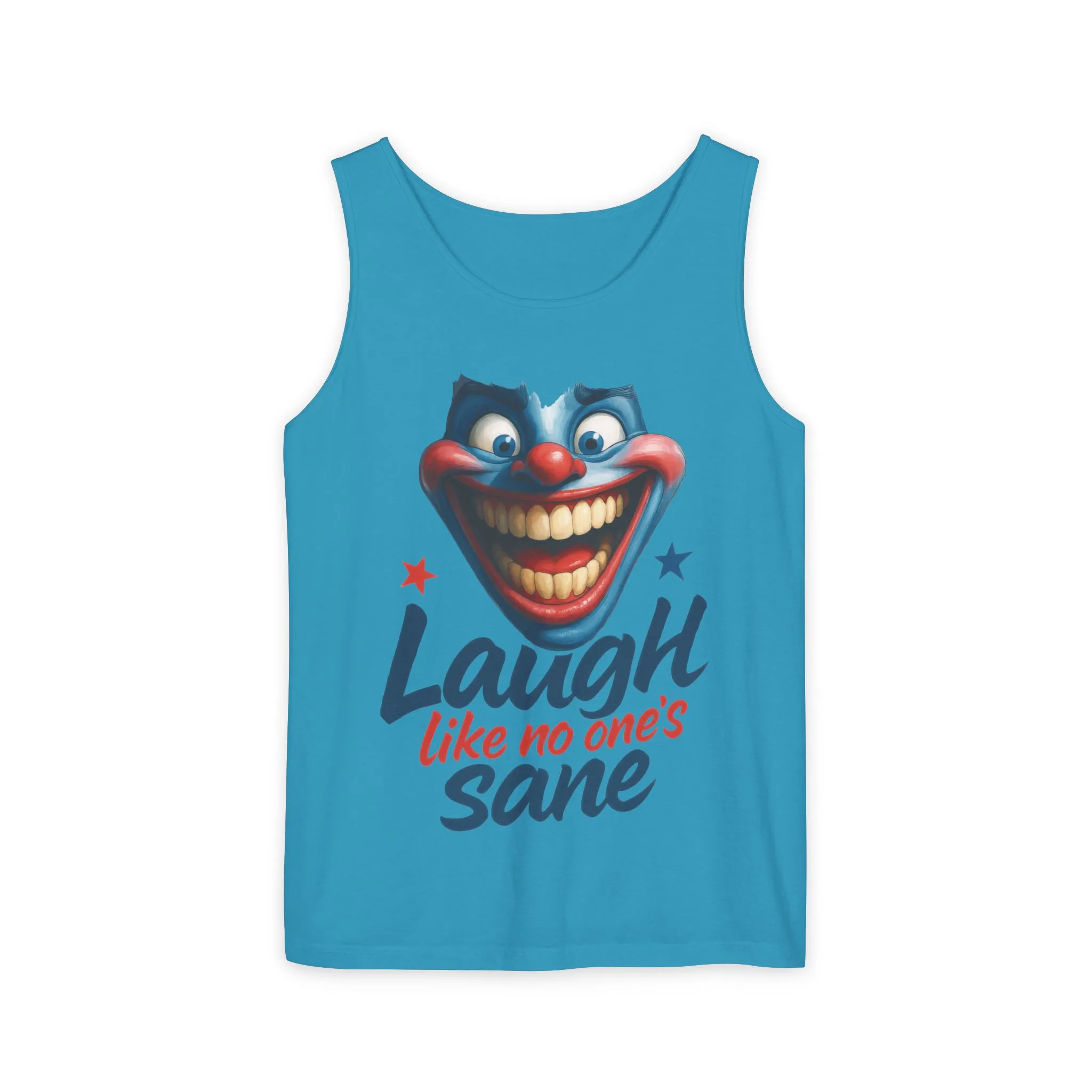 Laugh Out Loud Unisex Tank Top, Funny Graphic Top, Humor Shirt, Summer Apparel, Gift for Clowns, Party Wear - Image 16