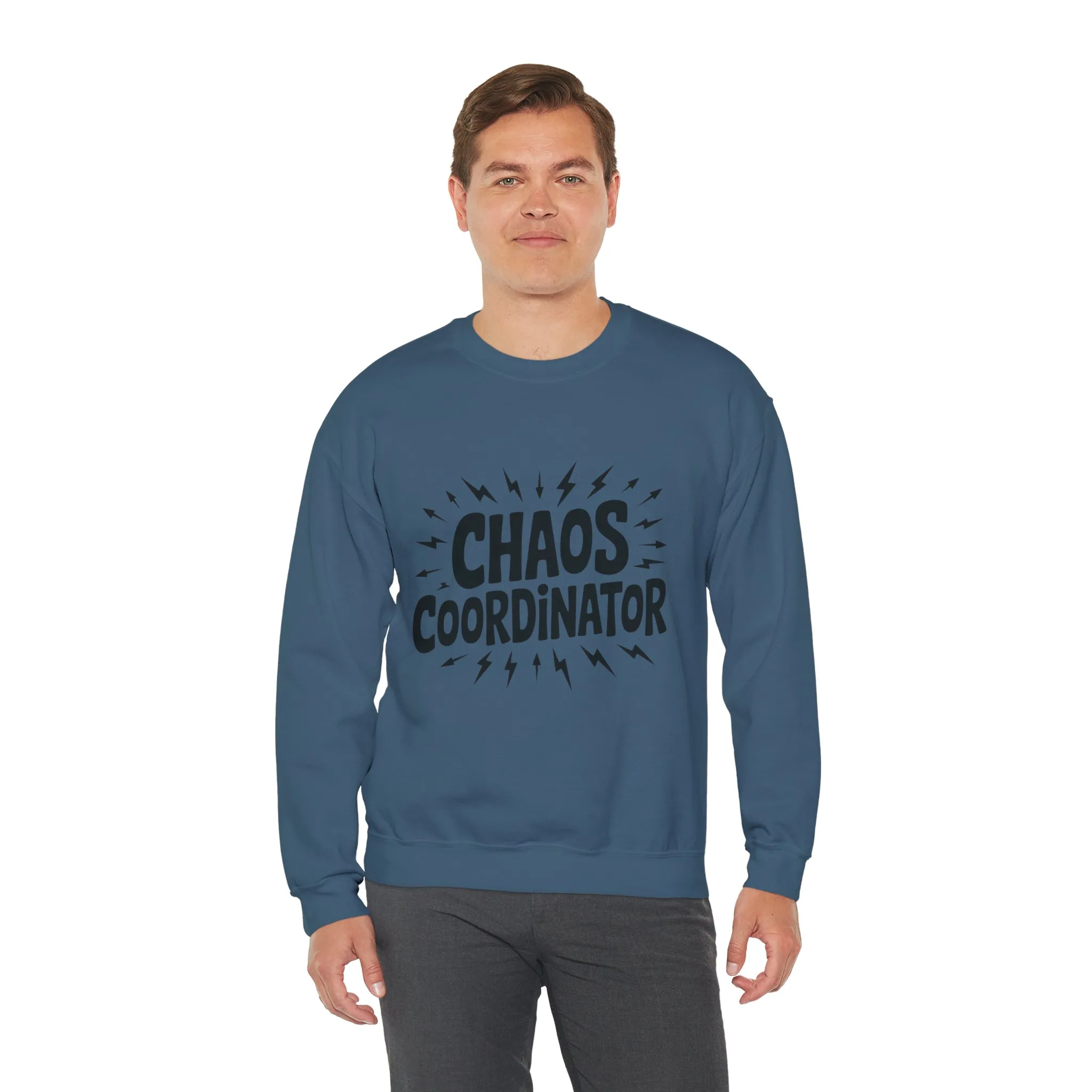 Chaos Coordinator Crewneck Men's Sweatshirt, Funny Gift for Men, Casual Wear, Unique Sweatshirt, Perfect for Everyday Style, Cozy Apparel - Image 24