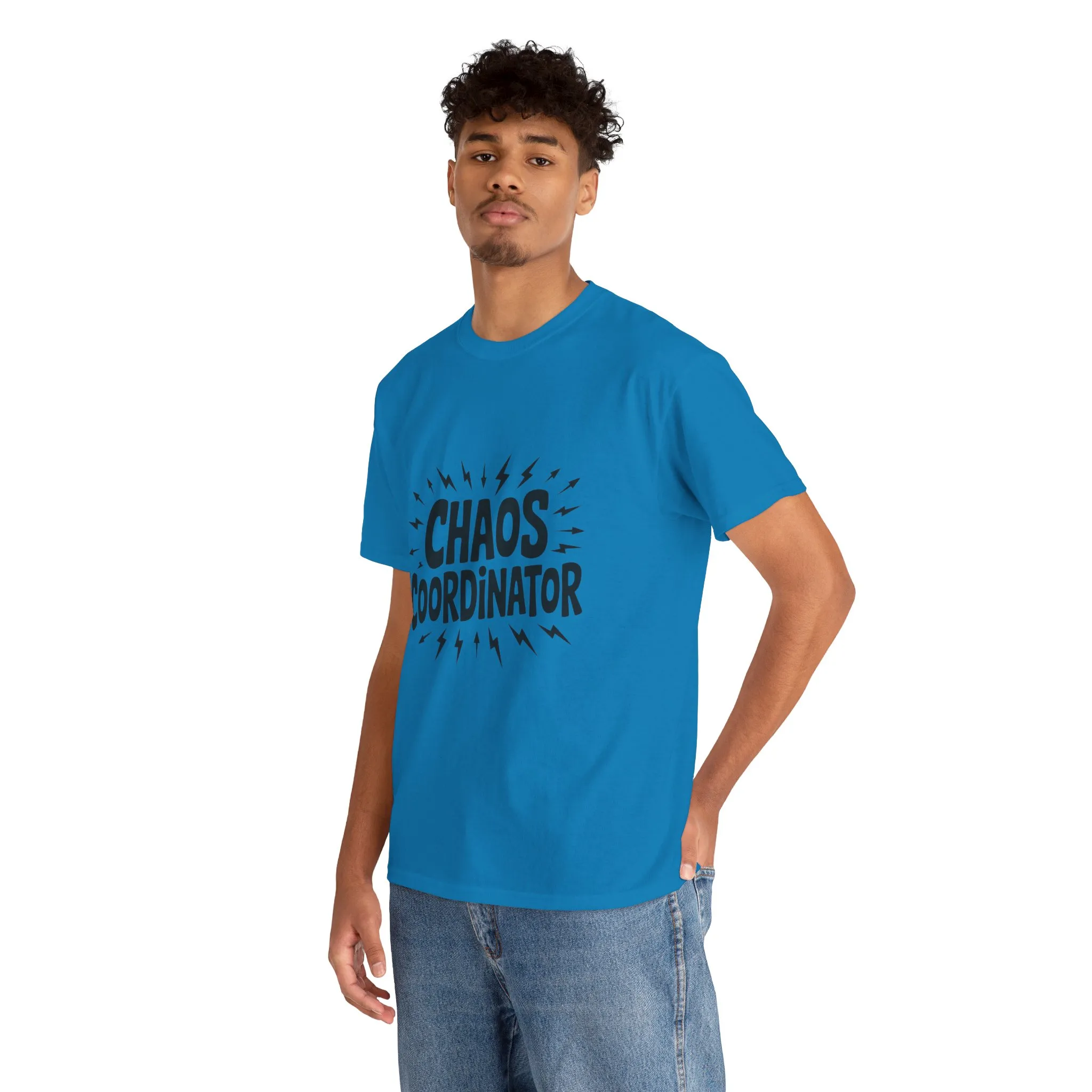 Chaos Coordinator Heavy Cotton Men's Tee, Fun T-Shirt, Gift for Organizers, Humor Tee, Men's Casual Wear - Image 30