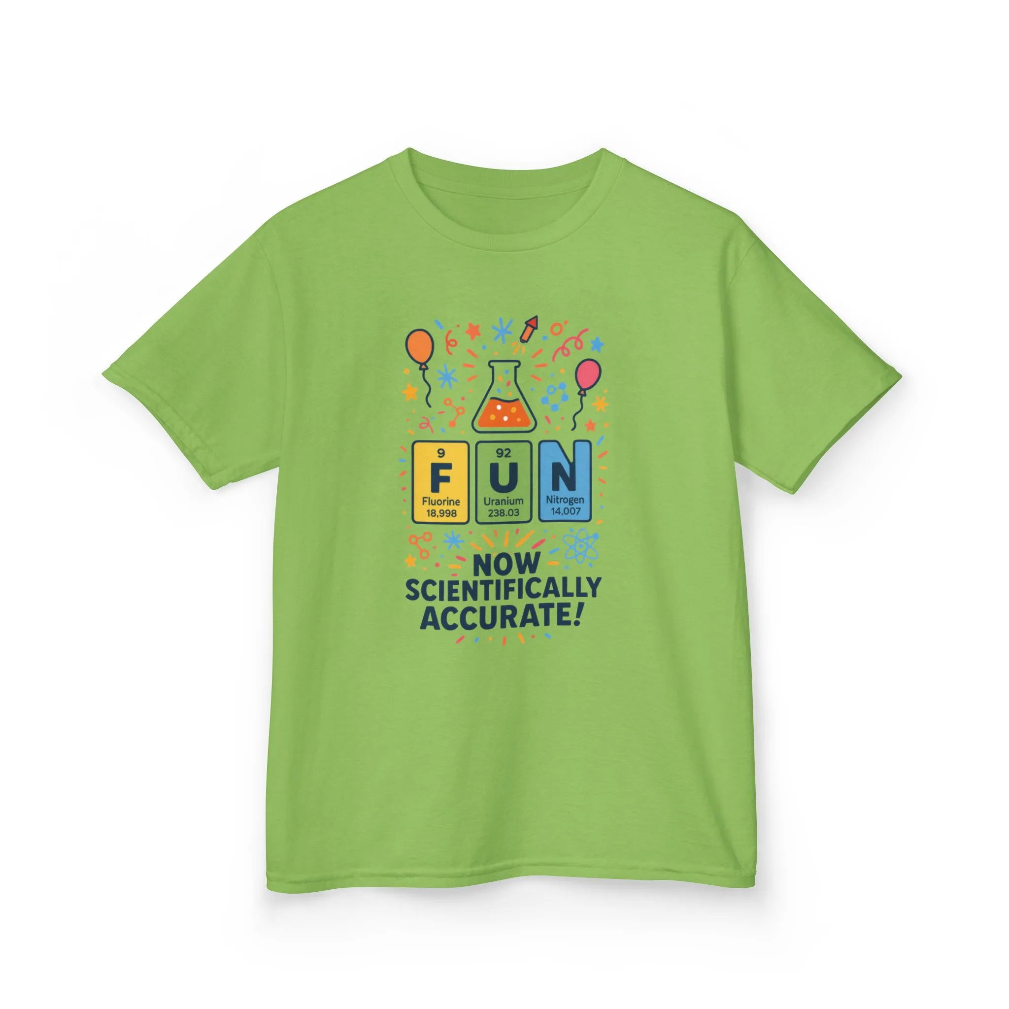 Fun Science Unisex Heavy Cotton Tee, Perfect for STEM Lovers, Gift for Science Teachers, Educational Shirt, Periodic Table Tee,Nerdy Shirt