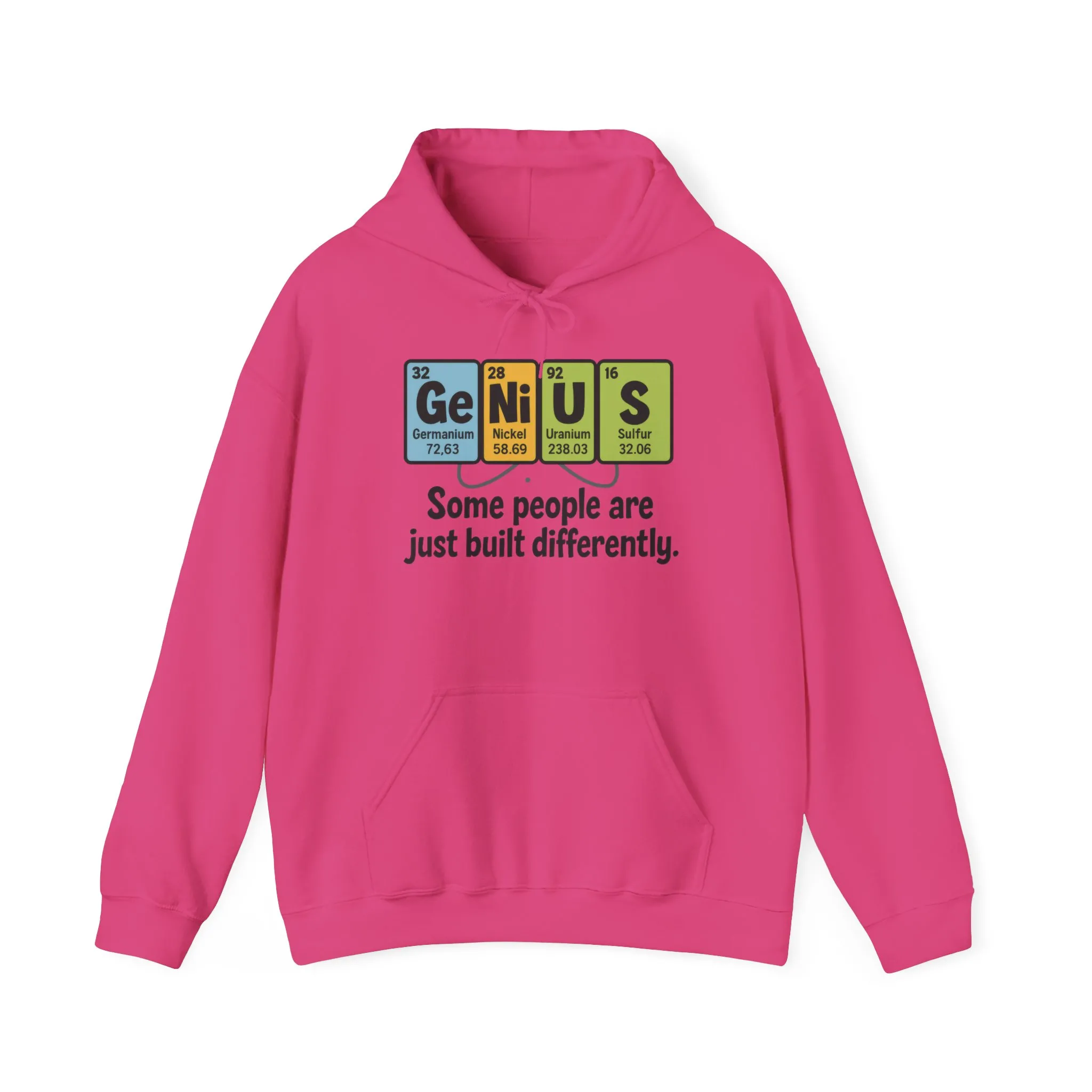 Funny Womens Genius Hoodie, Periodic Table Science Pullover, Nerdy Chemistry Sweatshirt for Her, Science Lover Apparel, Funny Chemistry Gift - Image 19