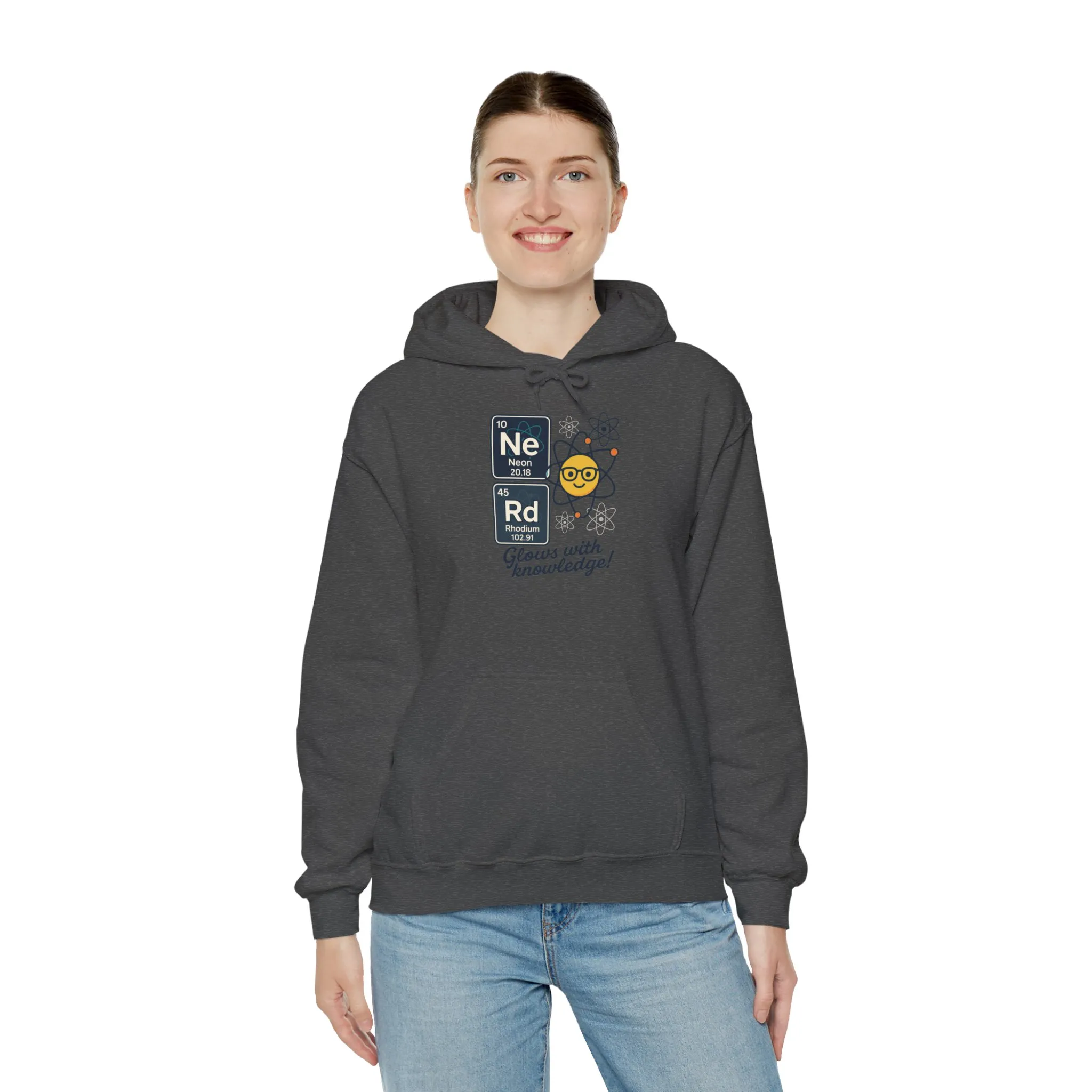 Nerd Hoodie for Women, Science Sweatshirt, Periodic Table Hoodie, STEM Gift for Her, Geek Gift, Science Lover Gift, College Student Clothing - Image 10