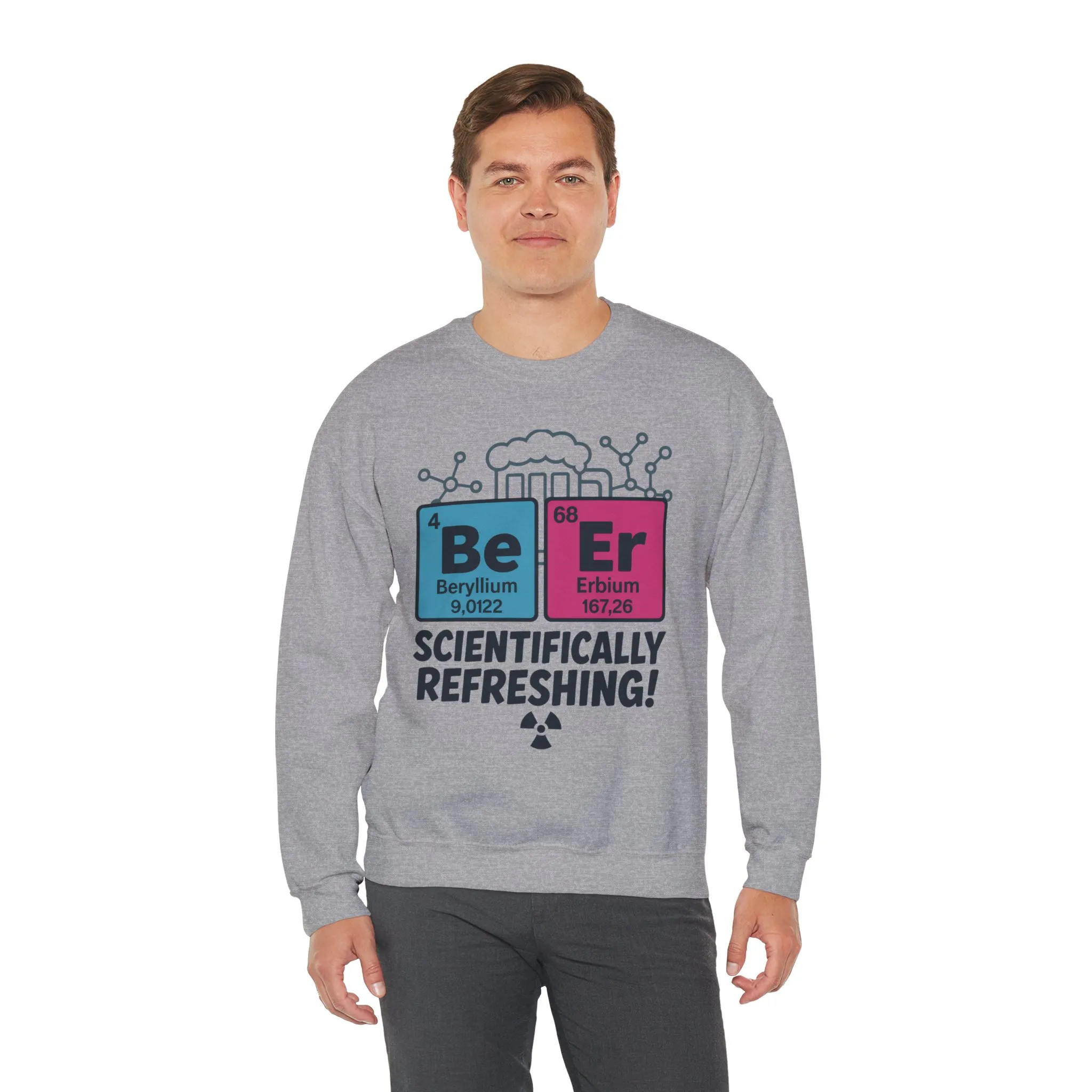 Scientifically Refreshing Beer Mens Sweatshirt, Gift for Beer Lovers, Science-Inspired Apparel, Perfect for Parties and Gatherings - Image 11